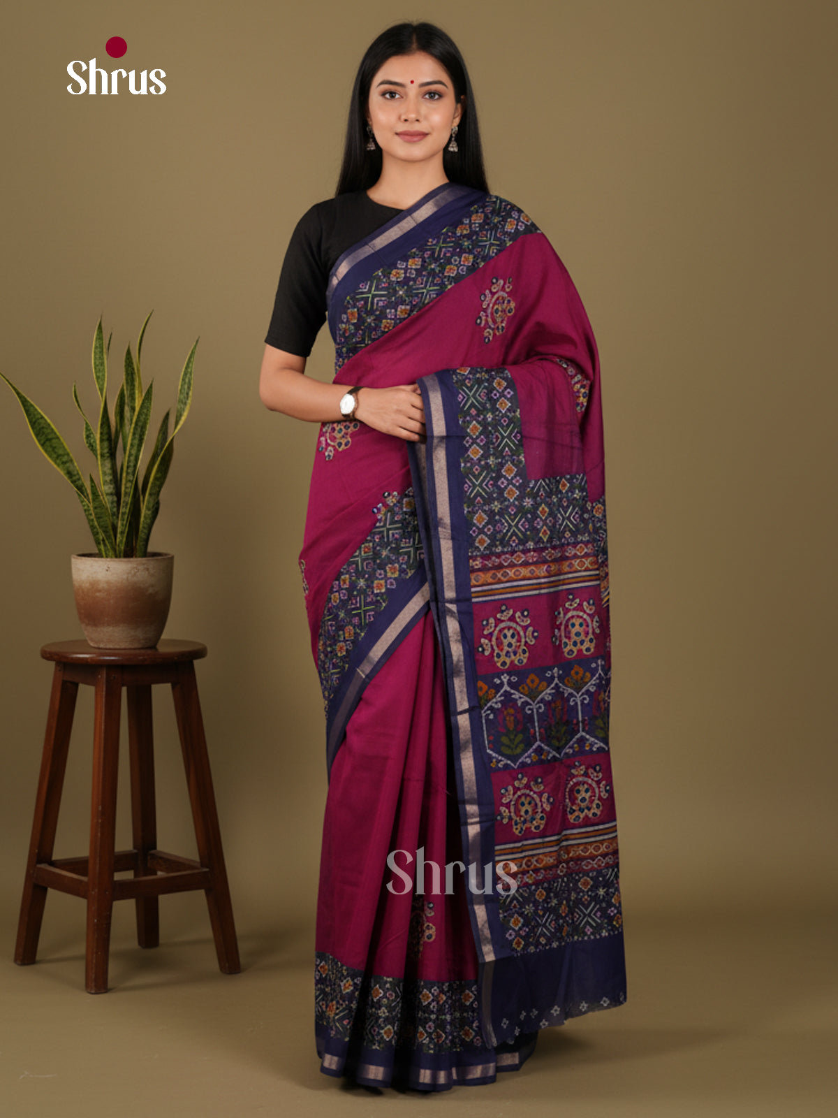 DJS27047 - Art Modal Saree - Shop on Shrus.com