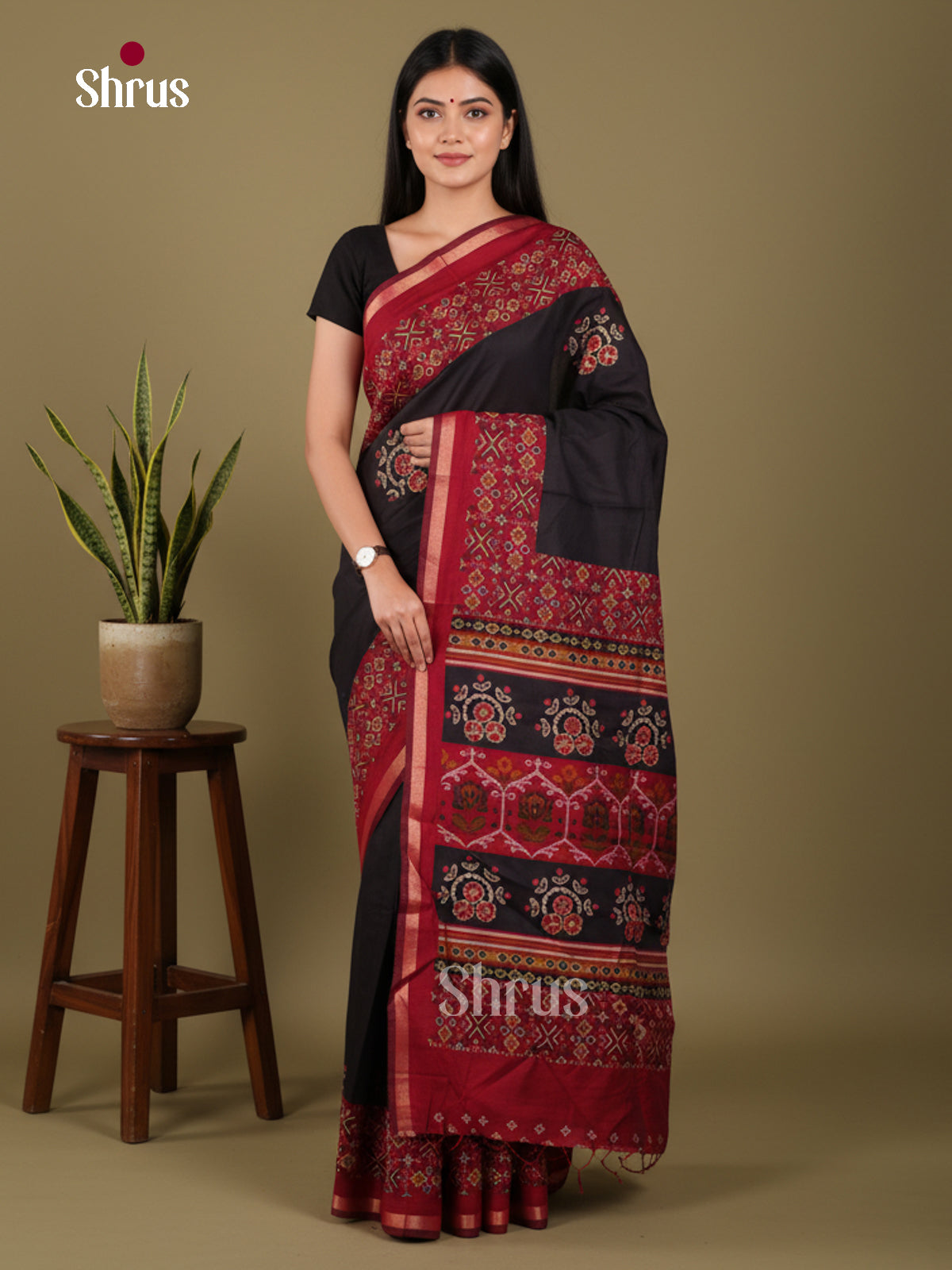 DJS27048 - Art Modal Saree - Shop on Shrus.com