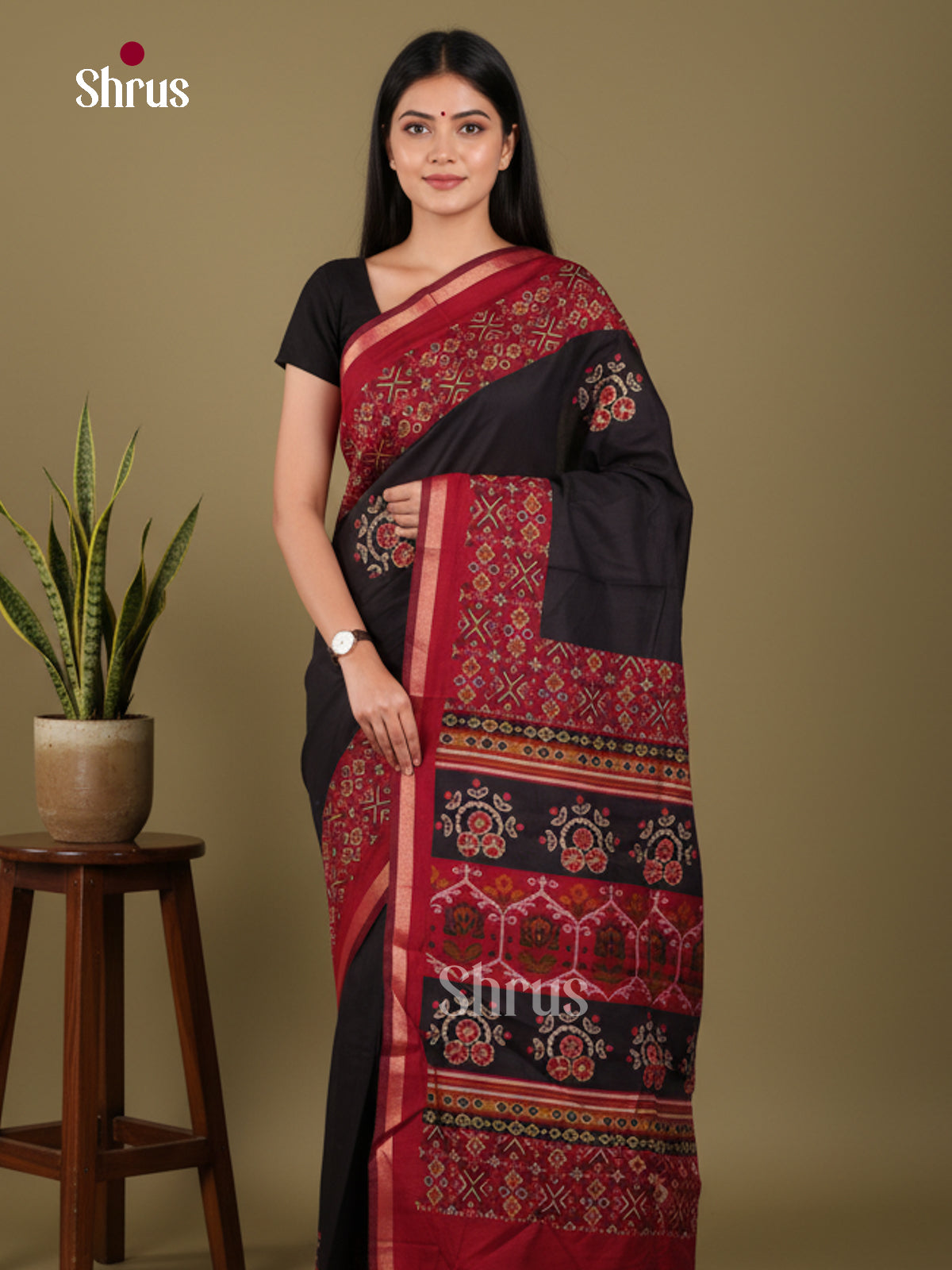 DJS27048 - Art Modal Saree - Shop on Shrus.com