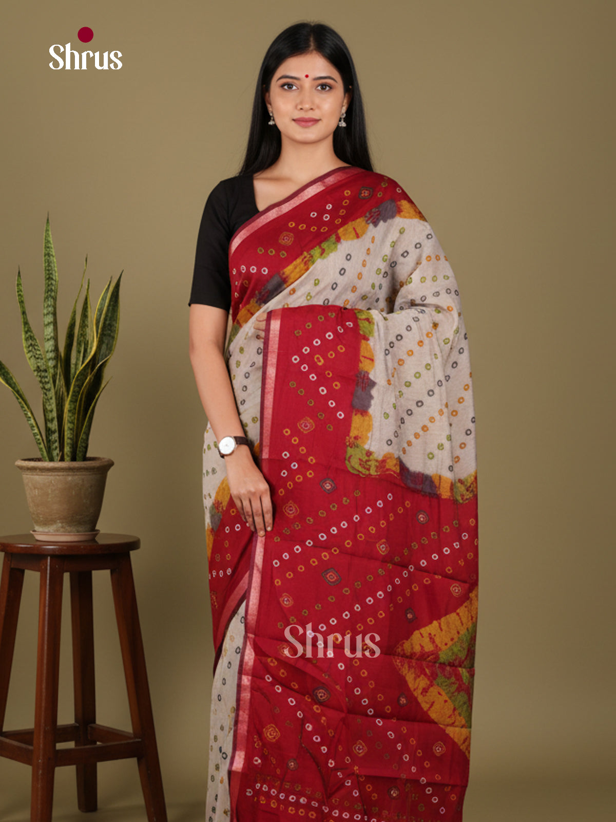 DJS27053 - Art Modal Saree - Shop on Shrus.com