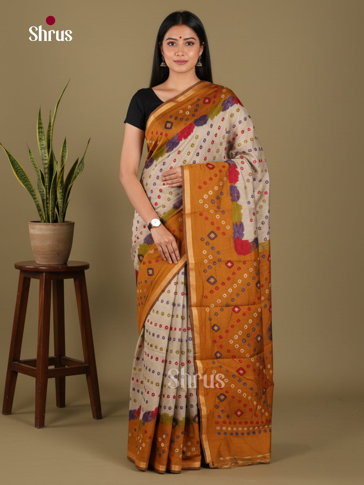 DJS27054 - Art Modal Saree - Shop on Shrus.com