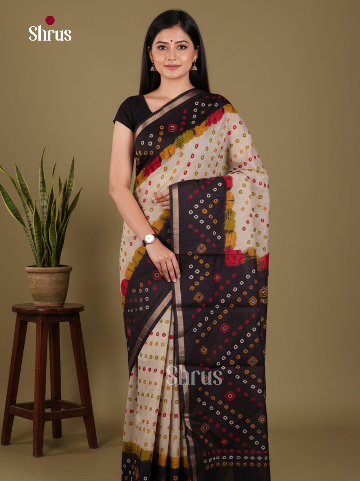 DJS27055 - Art Modal Saree - Shop on Shrus.com