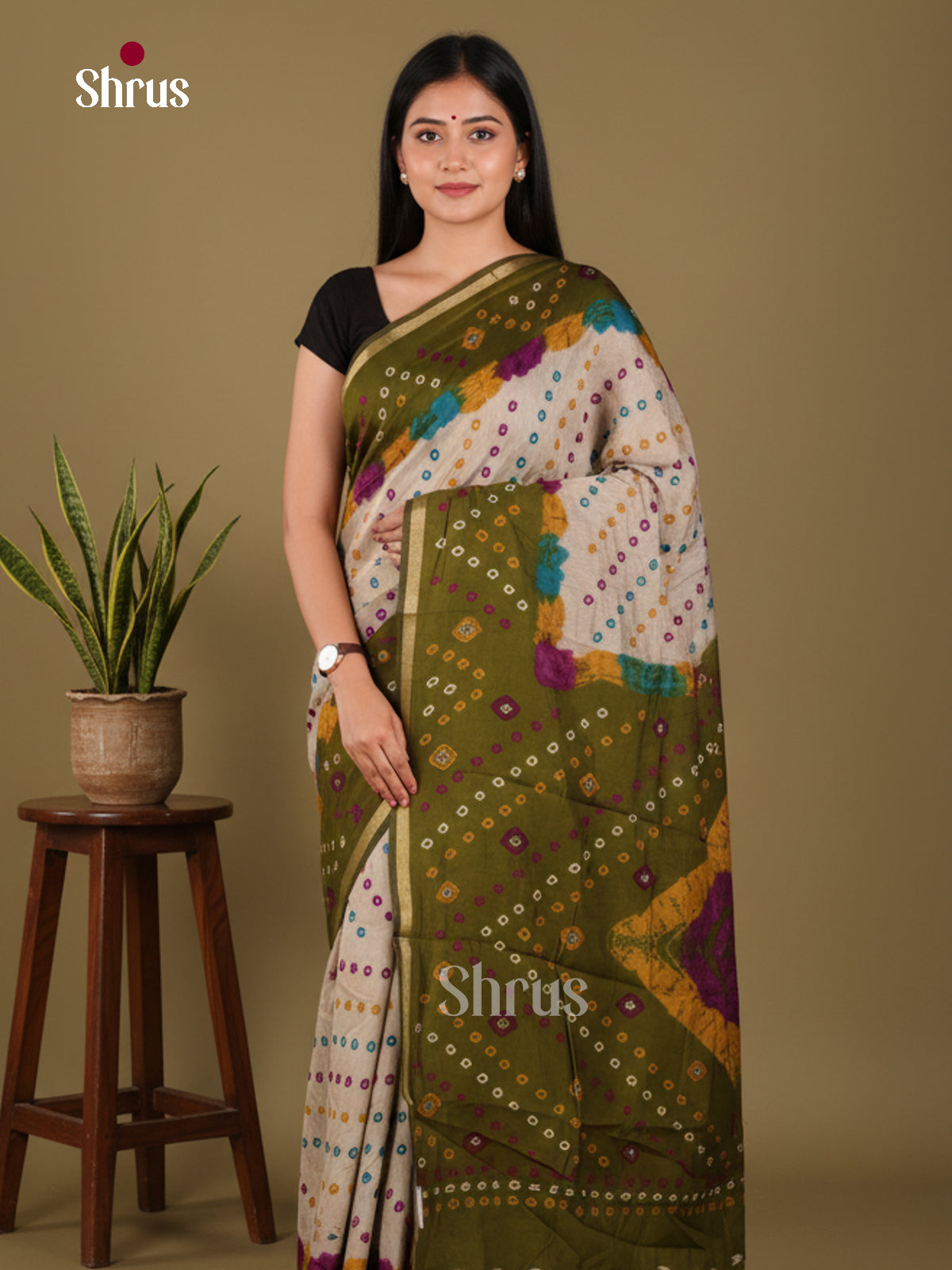 DJS27056 - Art Modal Saree - Shop on Shrus.com