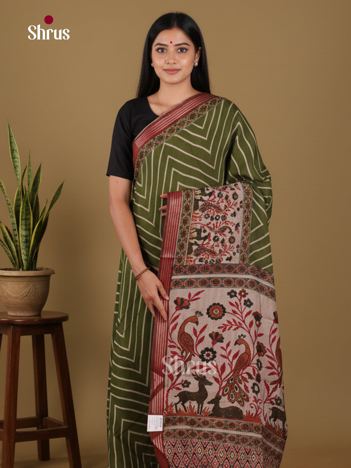 DJS27058 - Art Modal Saree - Shop on Shrus.com