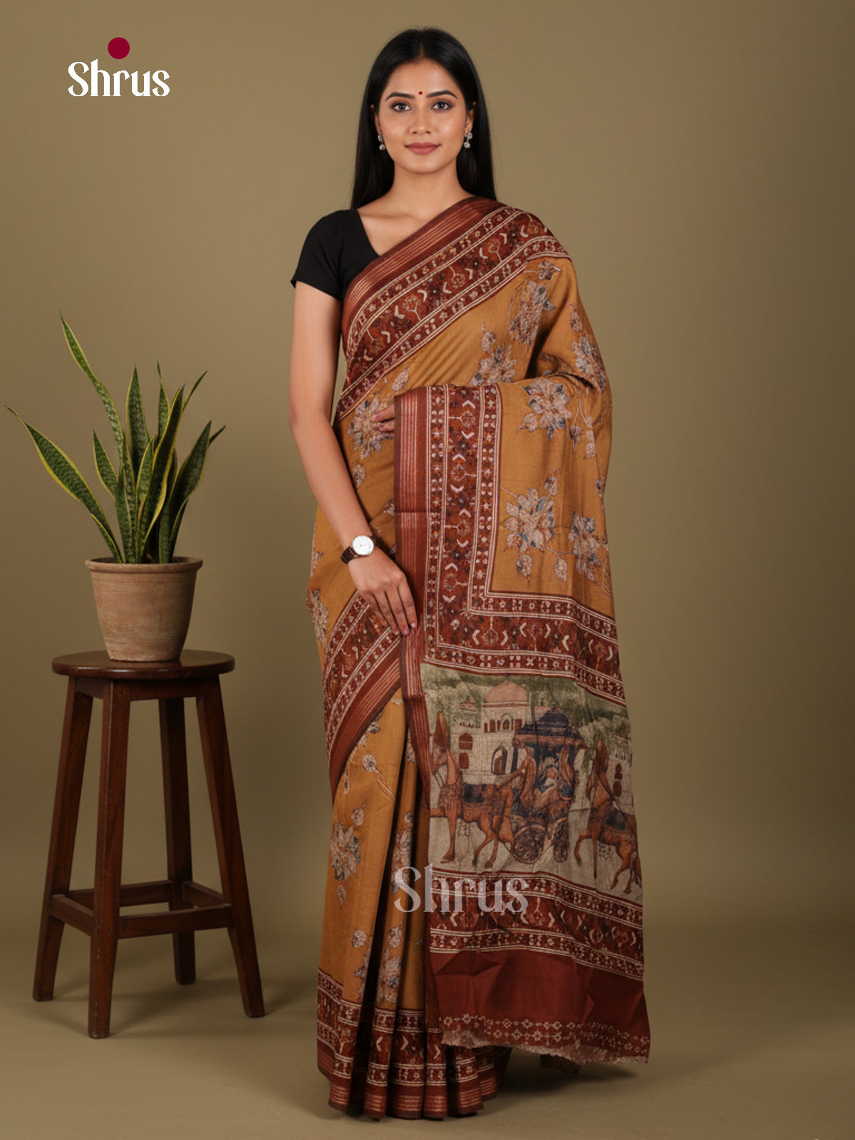 DJS27066 - Art Modal Saree - Shop on Shrus.com
