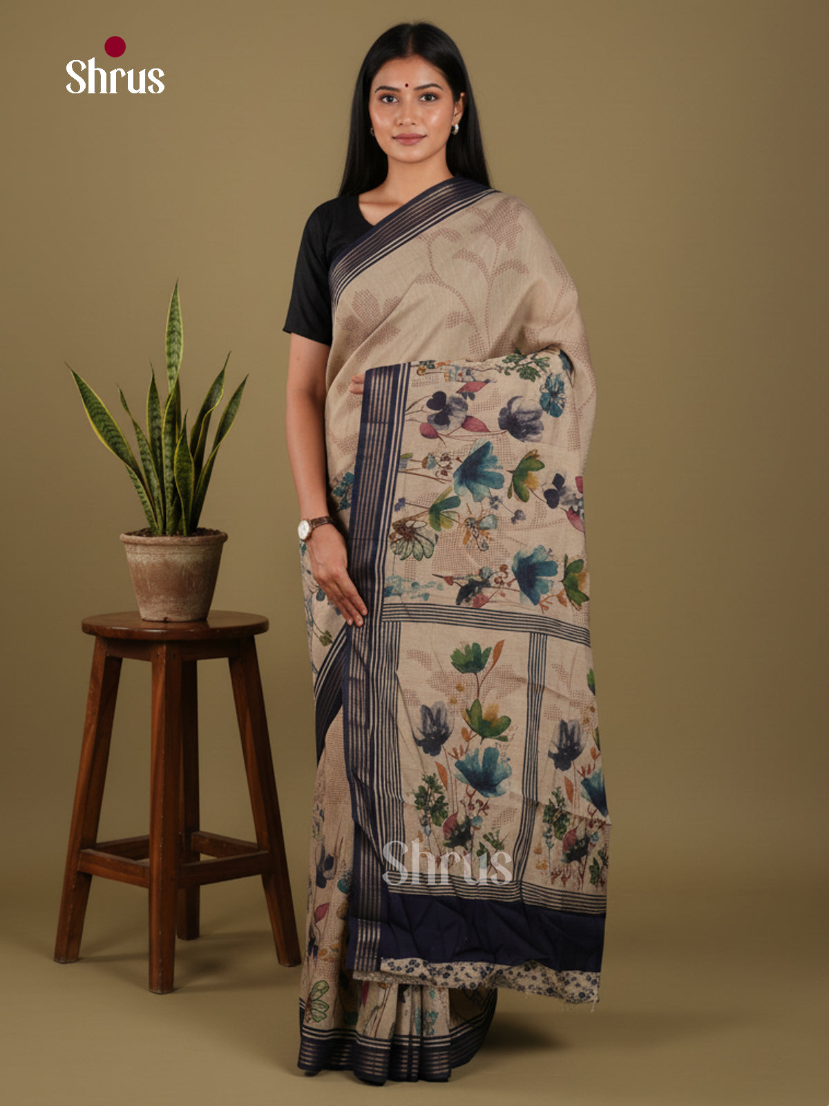 DJS27070 - Art Modal Saree - Shop on Shrus.com