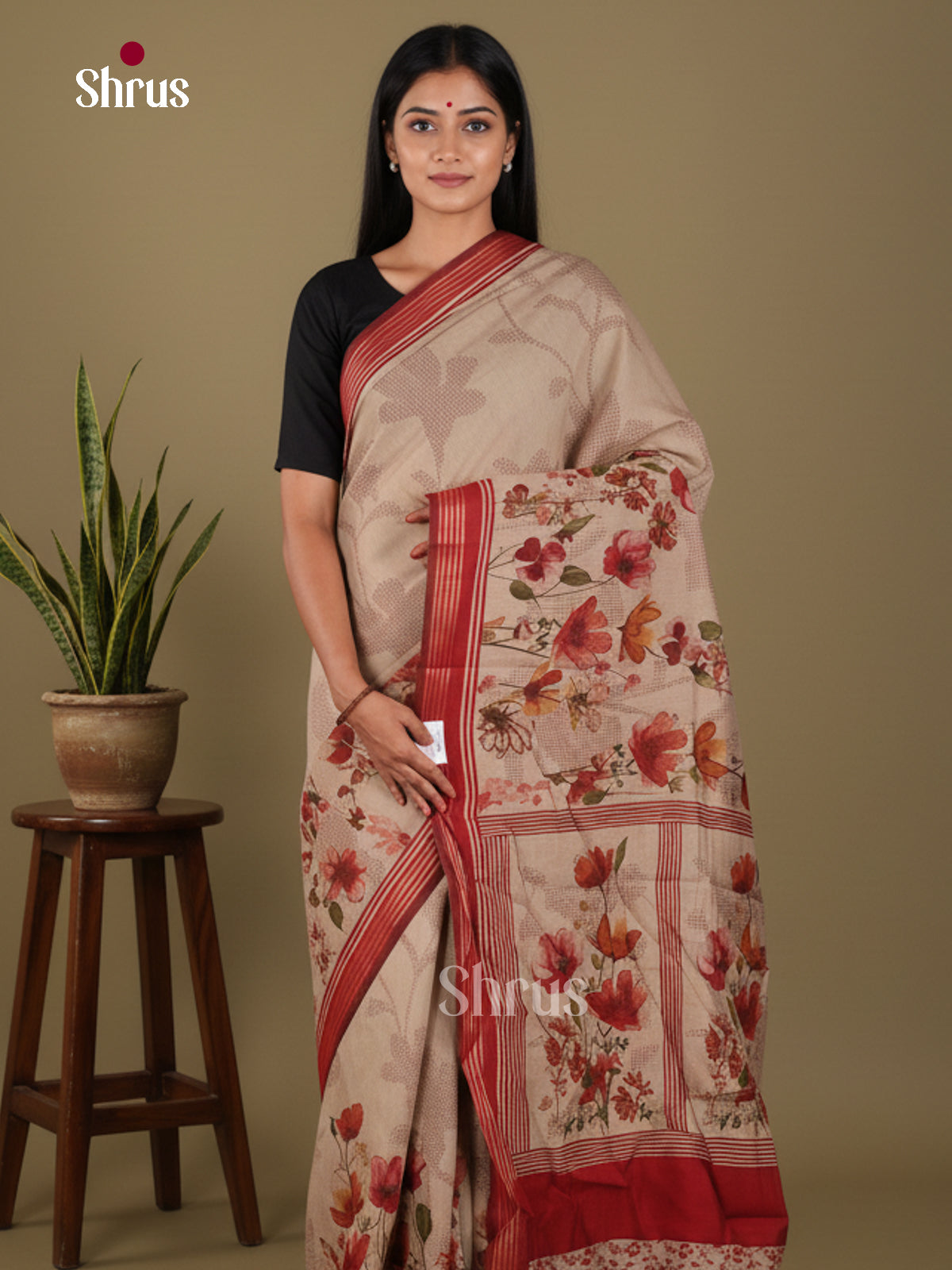 DJS27077 - Art Modal Saree - Shop on Shrus.com