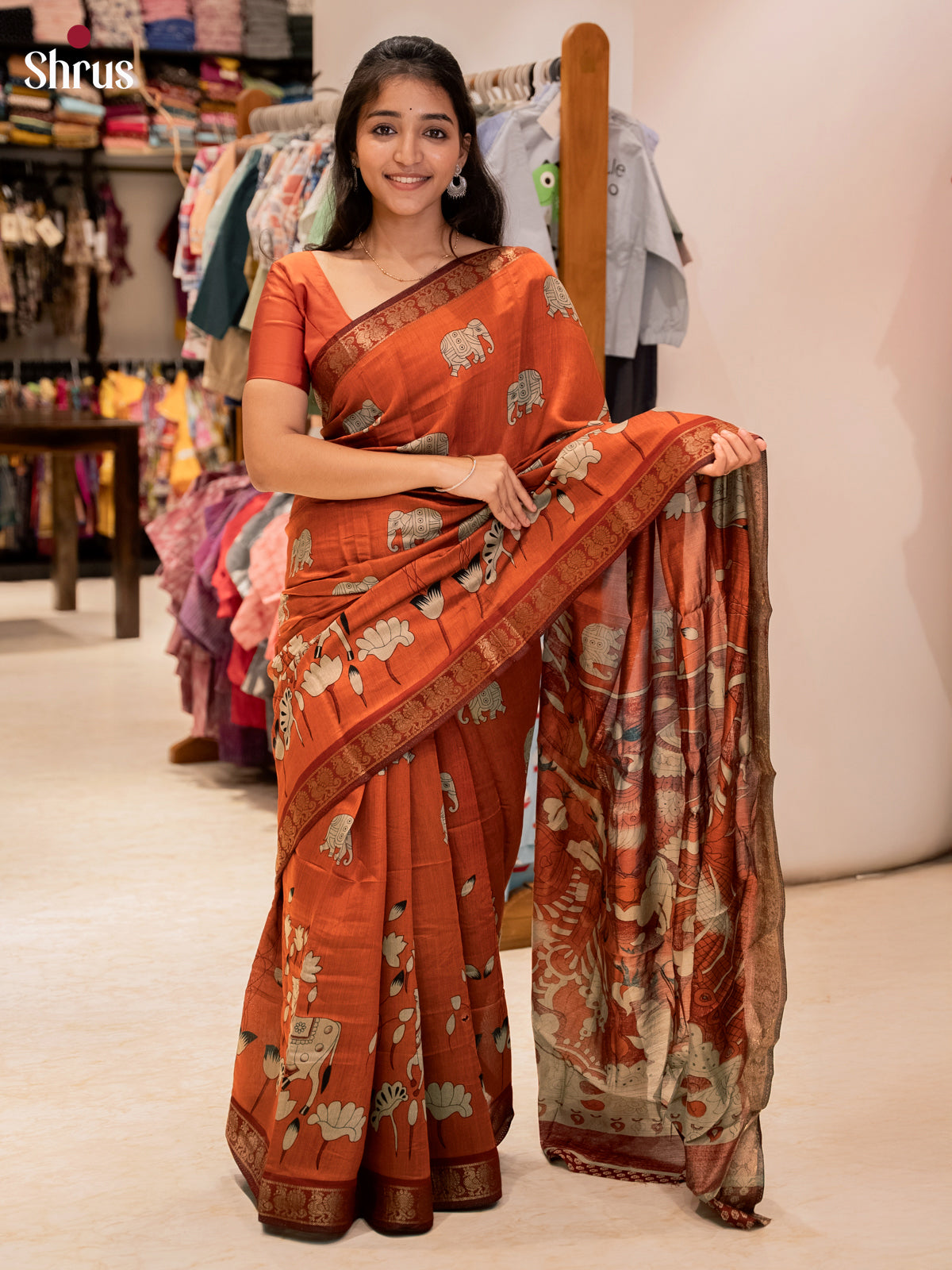 DJS27083 - Semi Modal  Saree