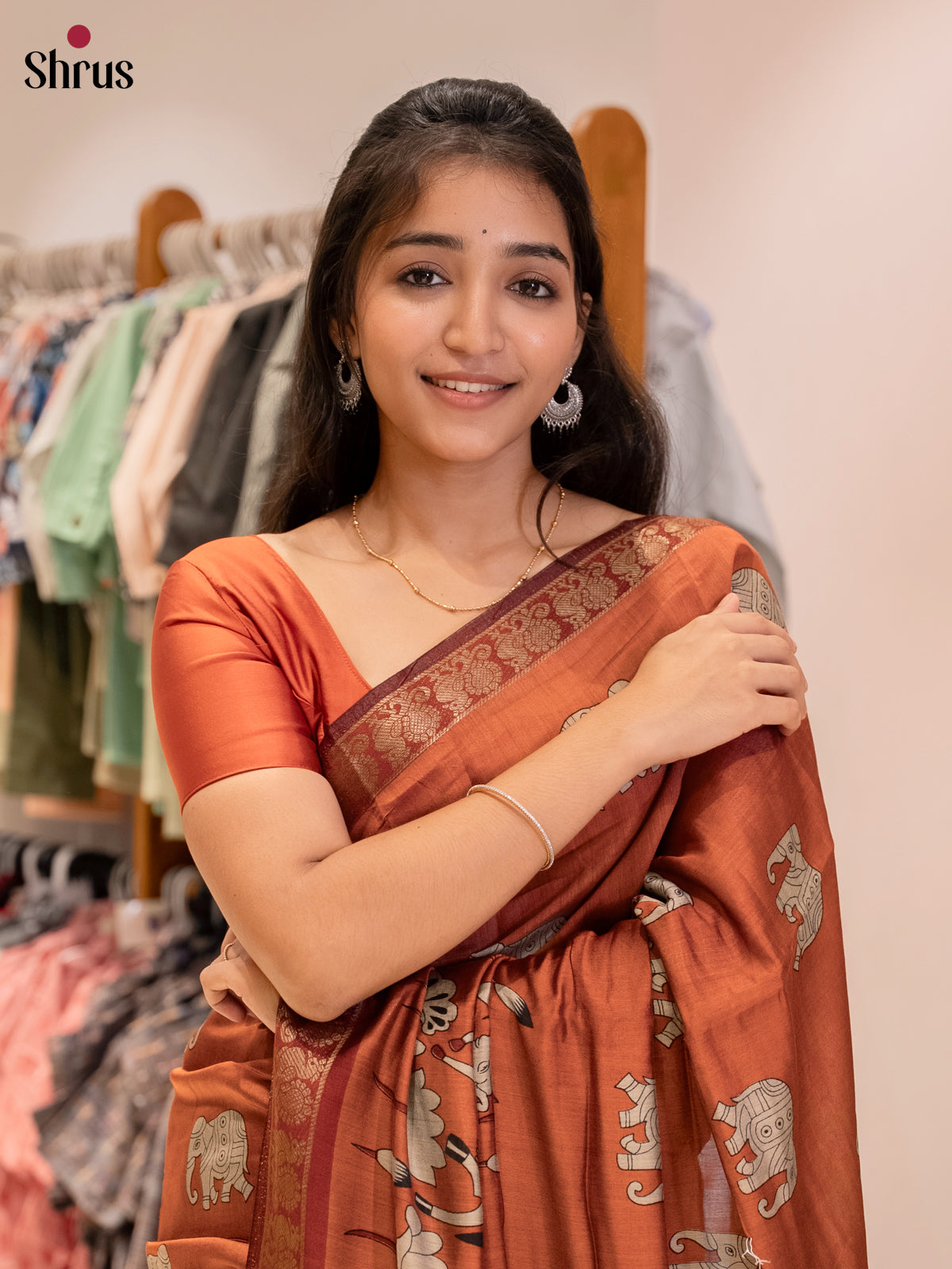 DJS27083 - Semi Modal  Saree