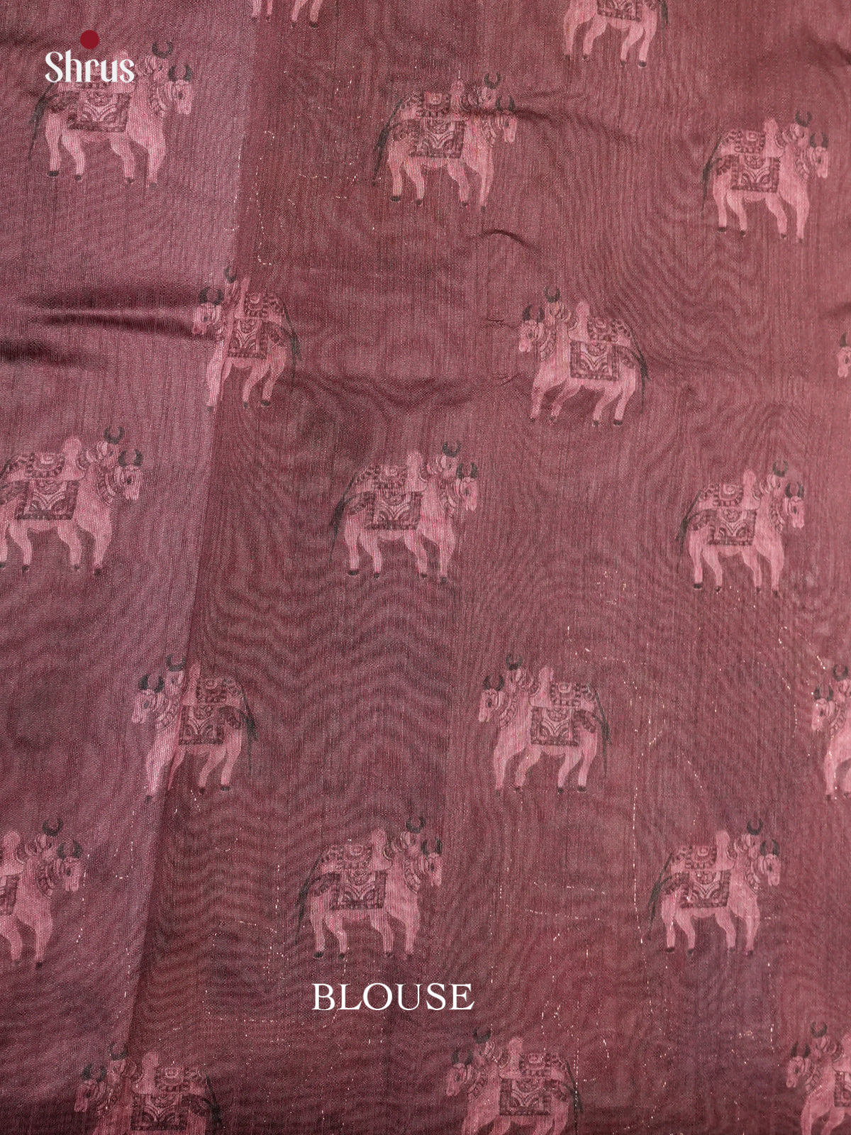 DJS27183 - Semi Chanderi Saree - Shop on Shrus.com