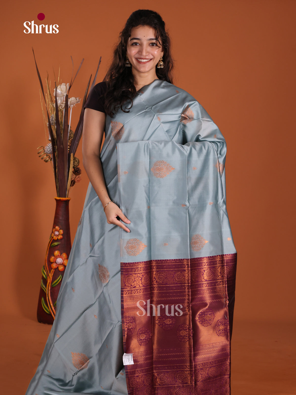 DJS28002 - Semi Softsilk Saree