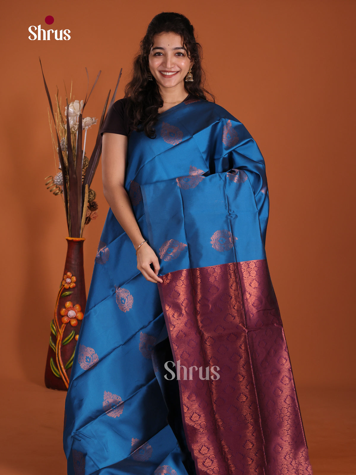 DJS28003 - Semi Softsilk Saree