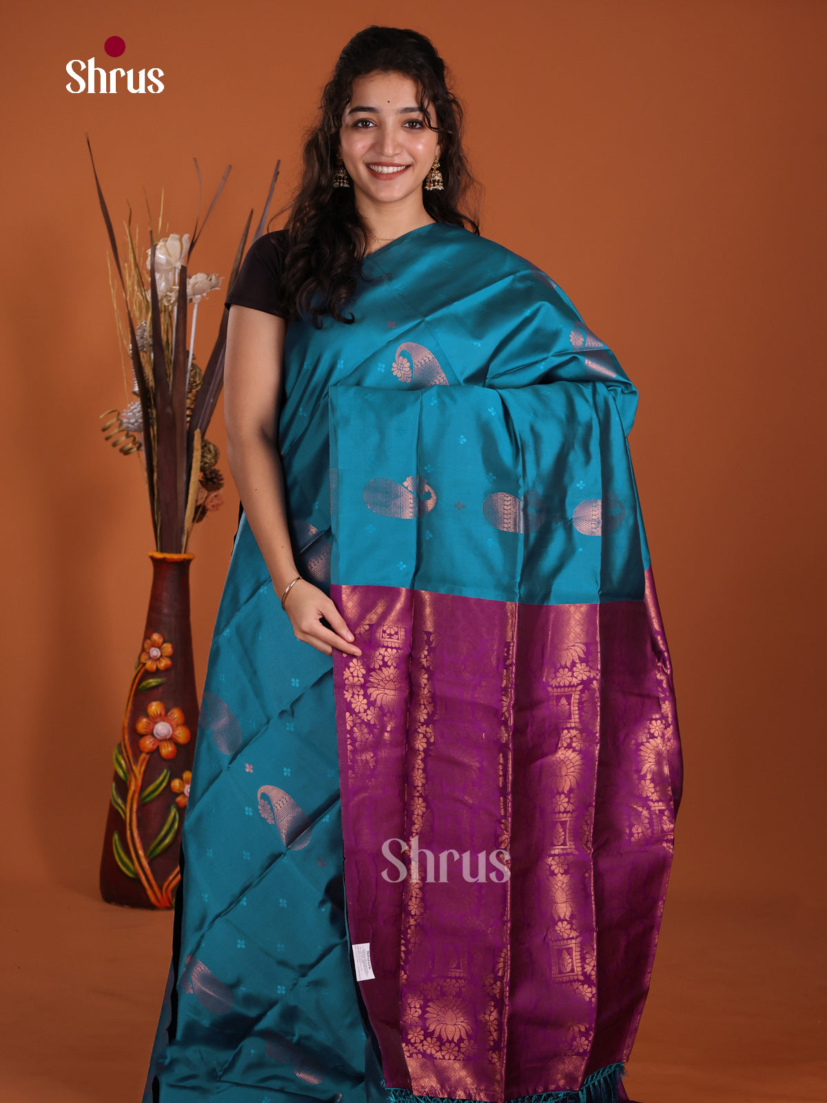 DJS28010 - Semi Softsilk Saree