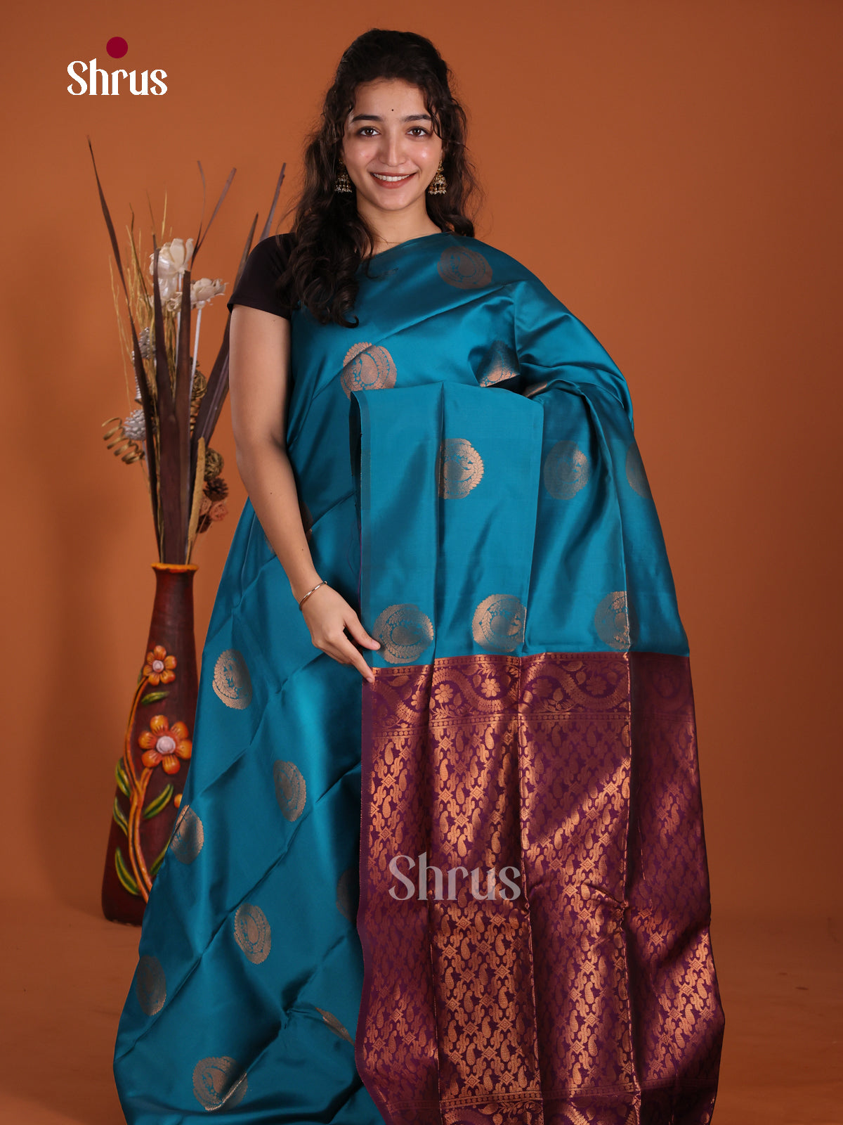 DJS28011 - Semi Softsilk Saree