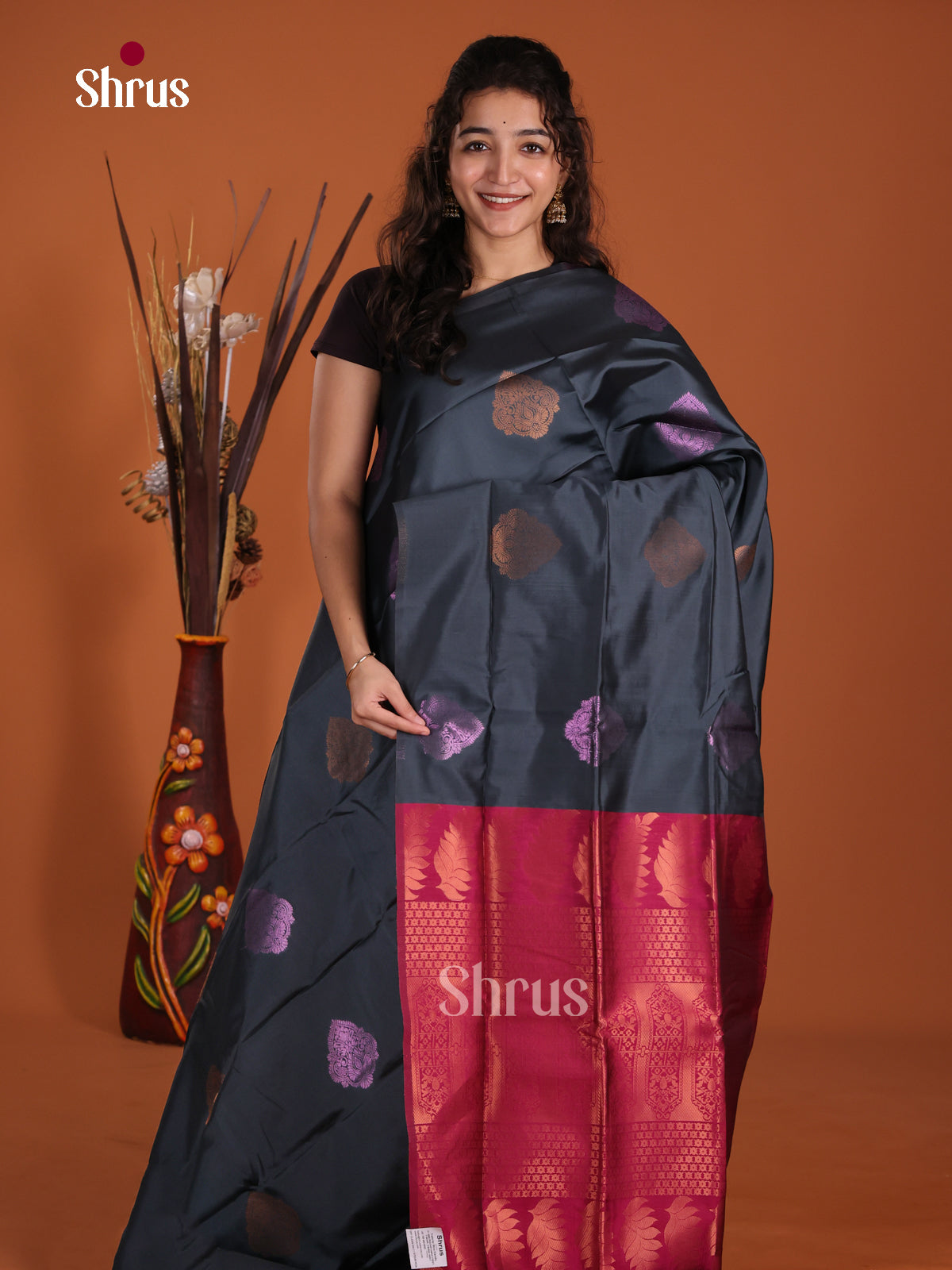 DJS28093 - Semi Softsilk Saree