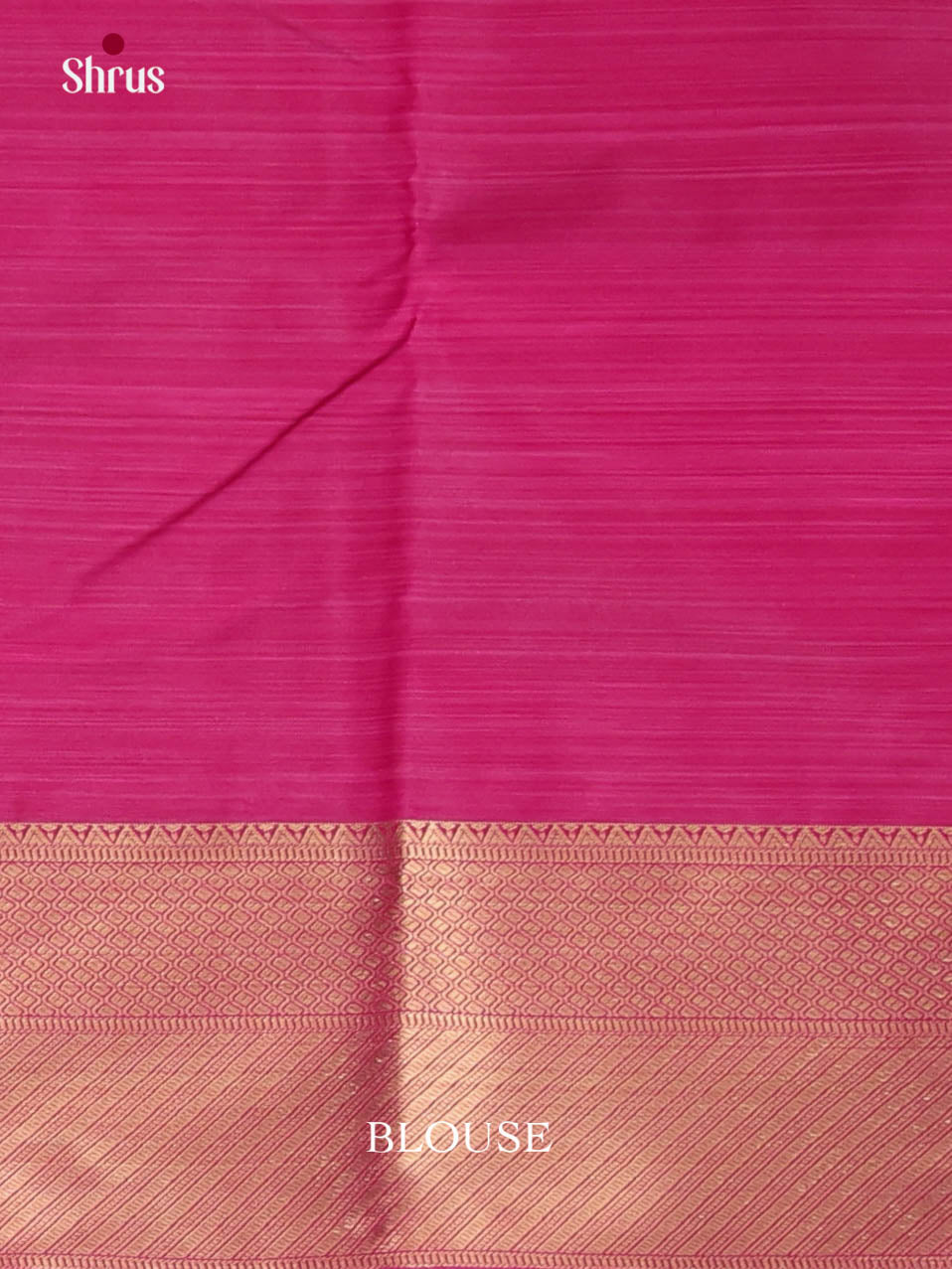 Pink - Kanchipuram-halfpure Saree