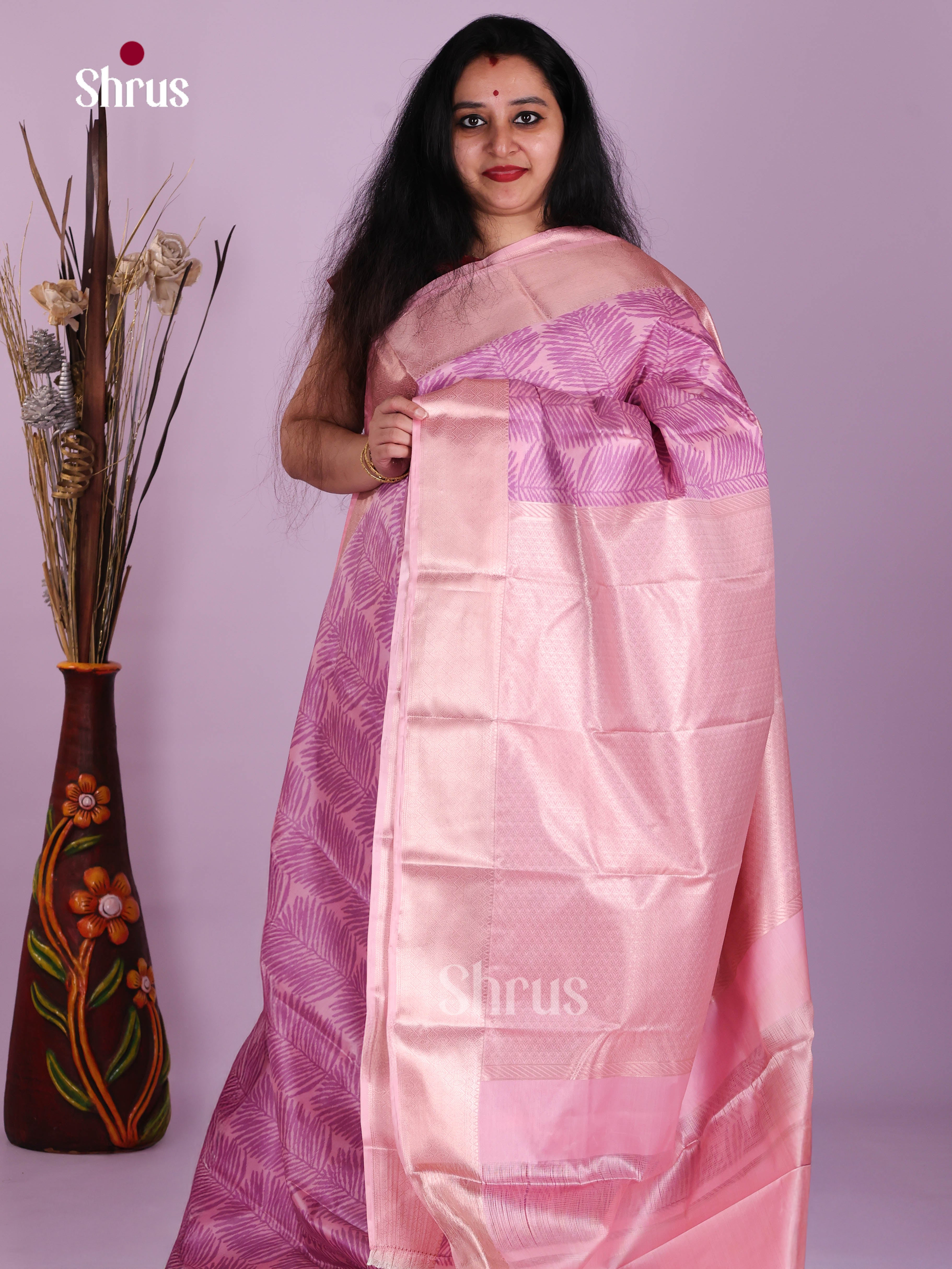 DJS29010 - Kanchipuram-halfpure Saree