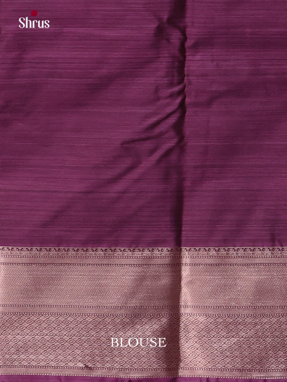 Purple & Grey - Kanchipuram-halfpure Saree