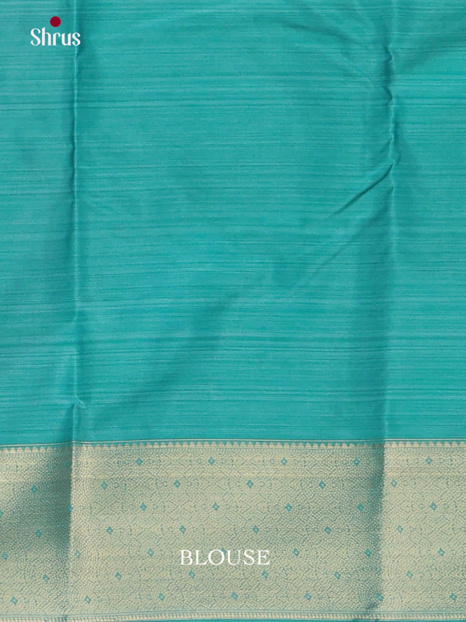 Blue - Kanchipuram-halfpure Saree