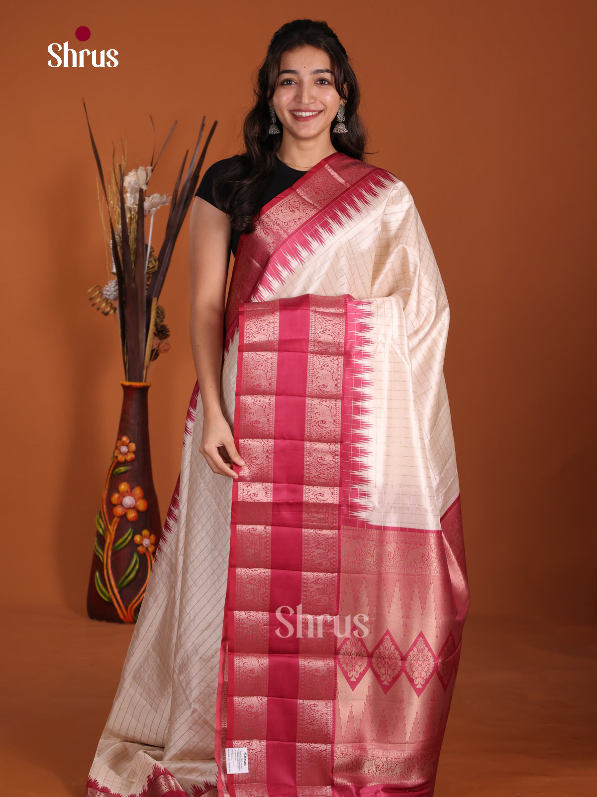 DJS29086 - Semi Dupion Saree