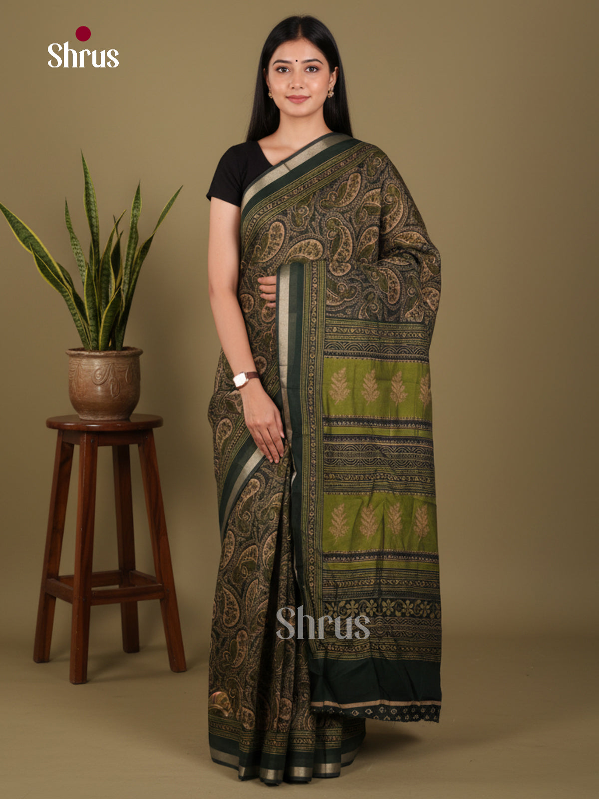 DJS30016 - Art Modal Saree - Shop on Shrus.com