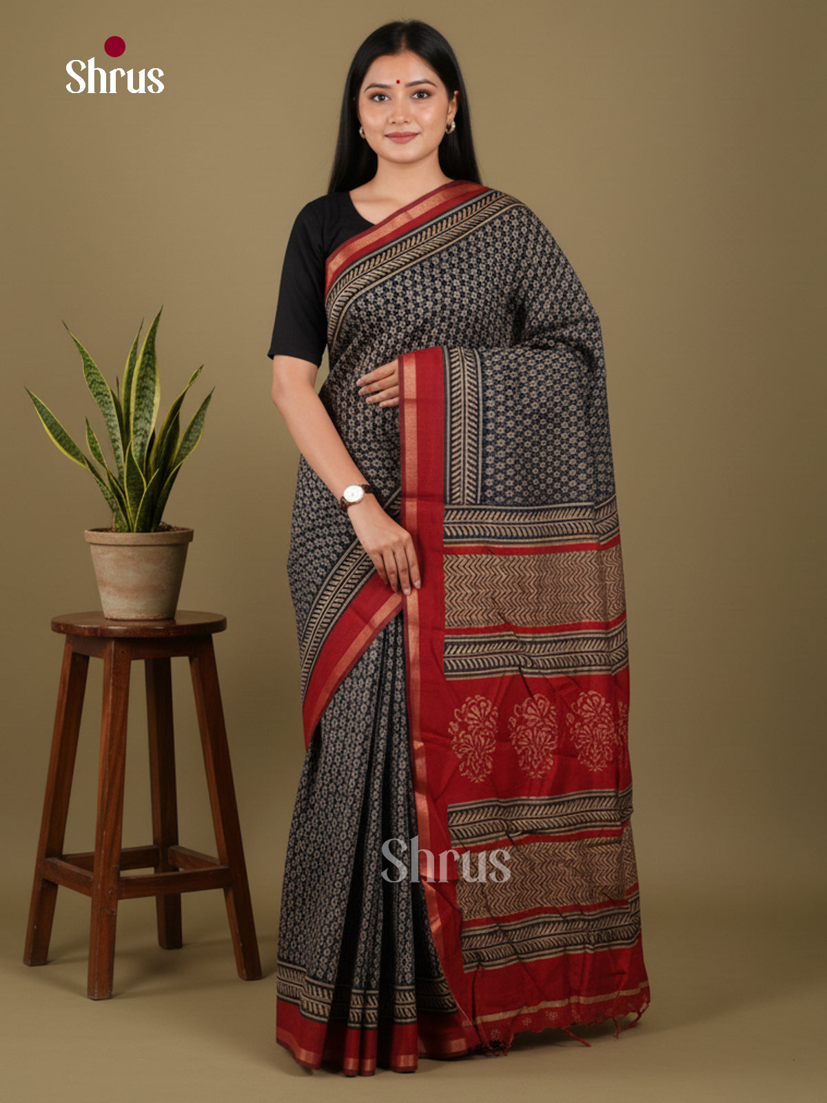 DJS30023 - Art Modal Saree - Shop on Shrus.com