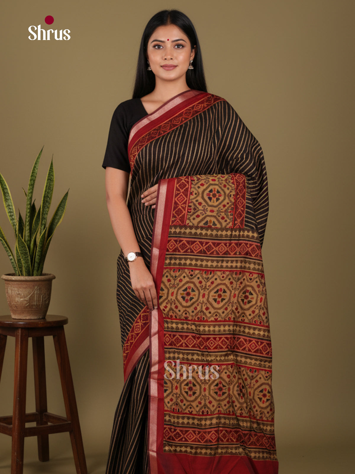 DJS30024 - Art Modal Saree - Shop on Shrus.com