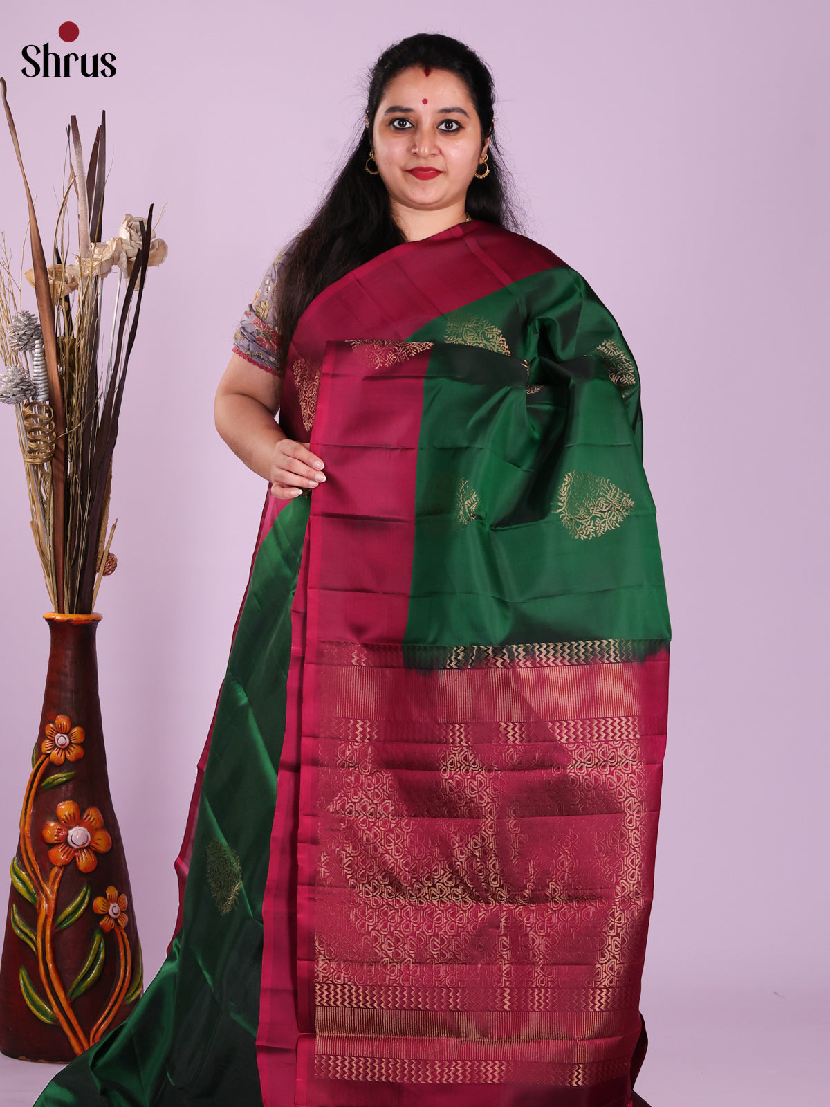 DJS30181 - Softsilk-halfpure Saree
