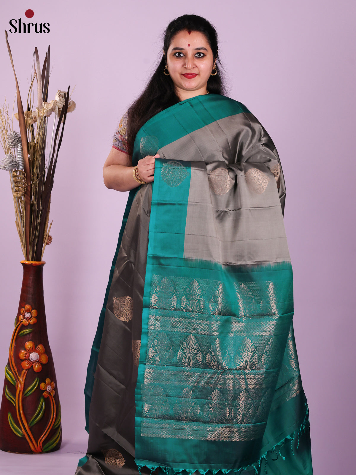 DJS30200 - Softsilk-halfpure Saree