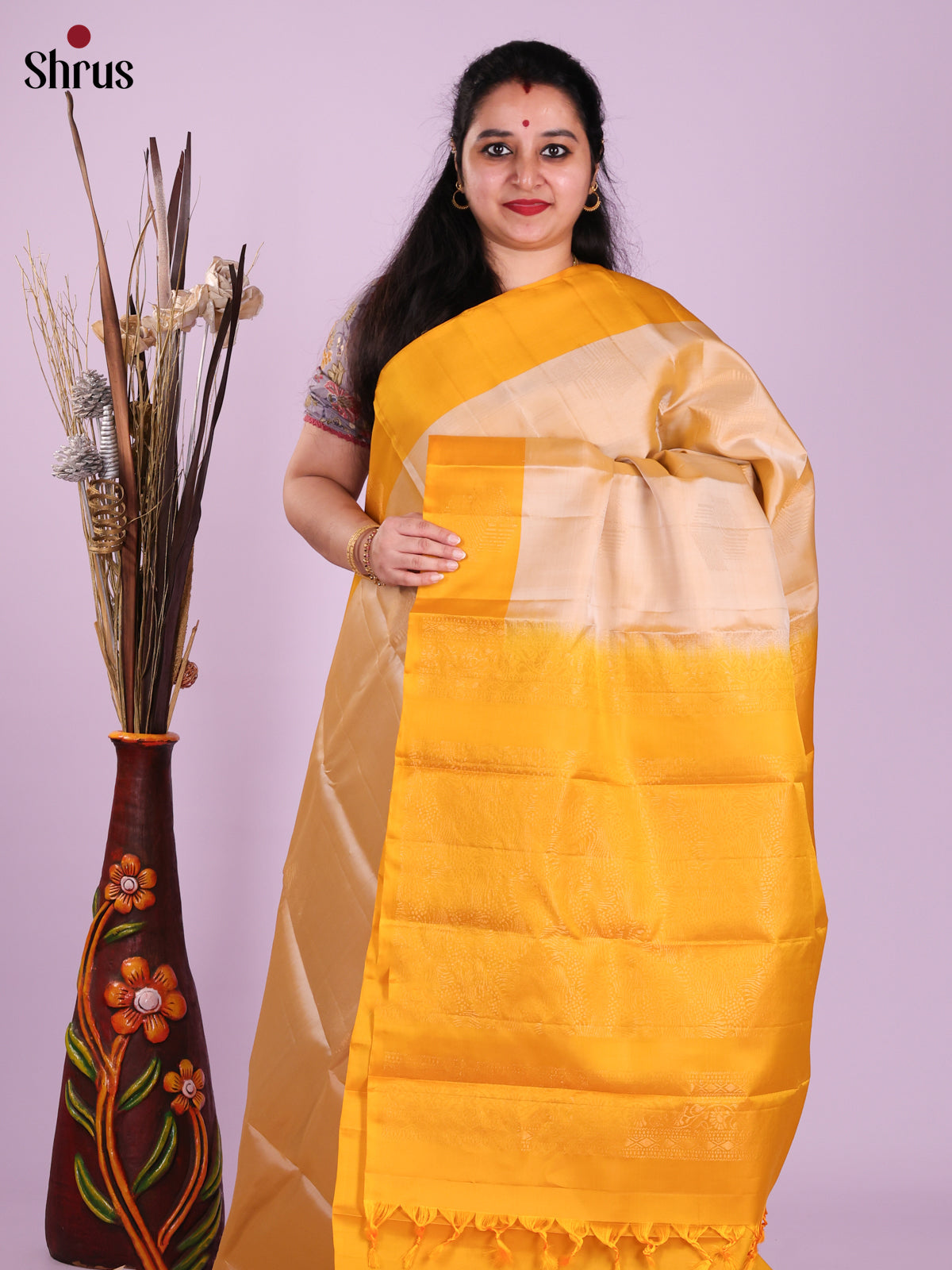 DJS30208 - Softsilk-halfpure Saree