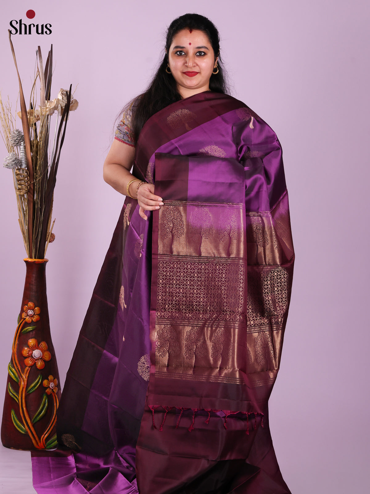 DJS30209 - Softsilk-halfpure Saree