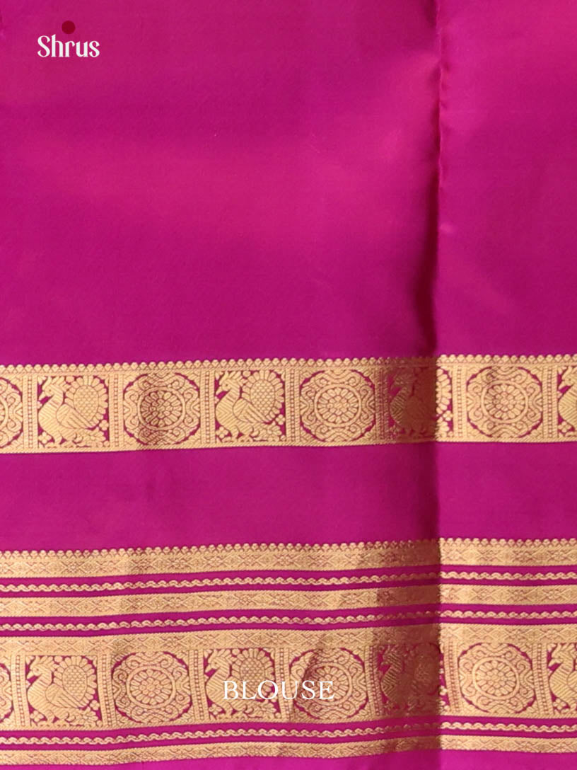 DJS31041 - Kanchipuram-halfpure Saree