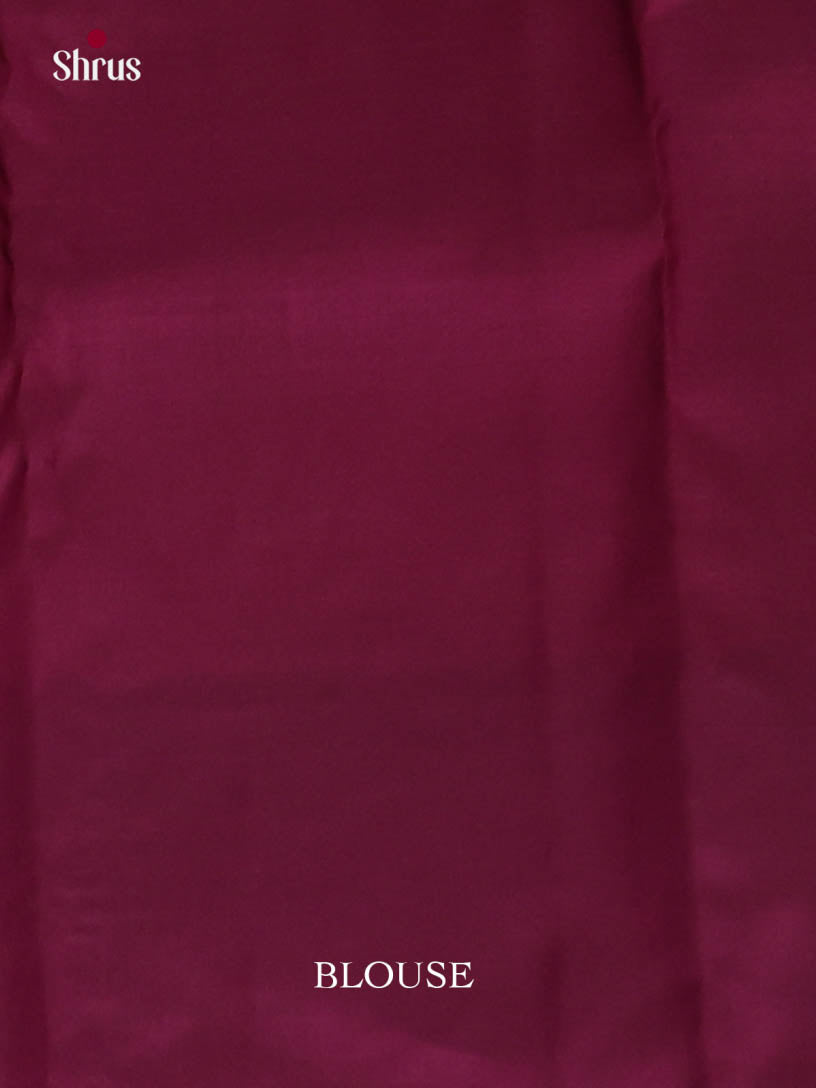 Pink & Maroon- Kanchipuram-halfpure Saree