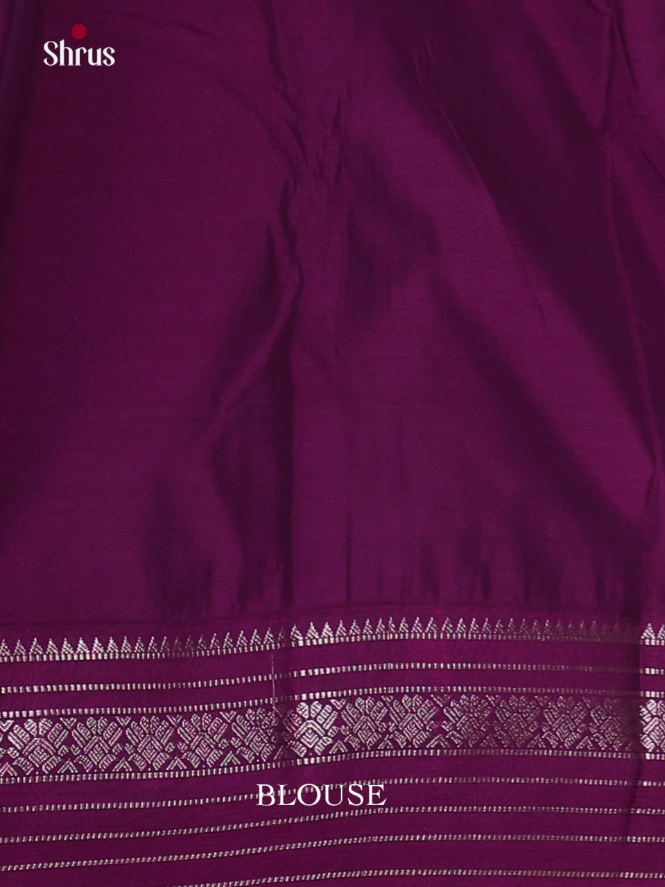 Pink & Purple - Semi Kanchipuram Saree - Shop on Shrus.com