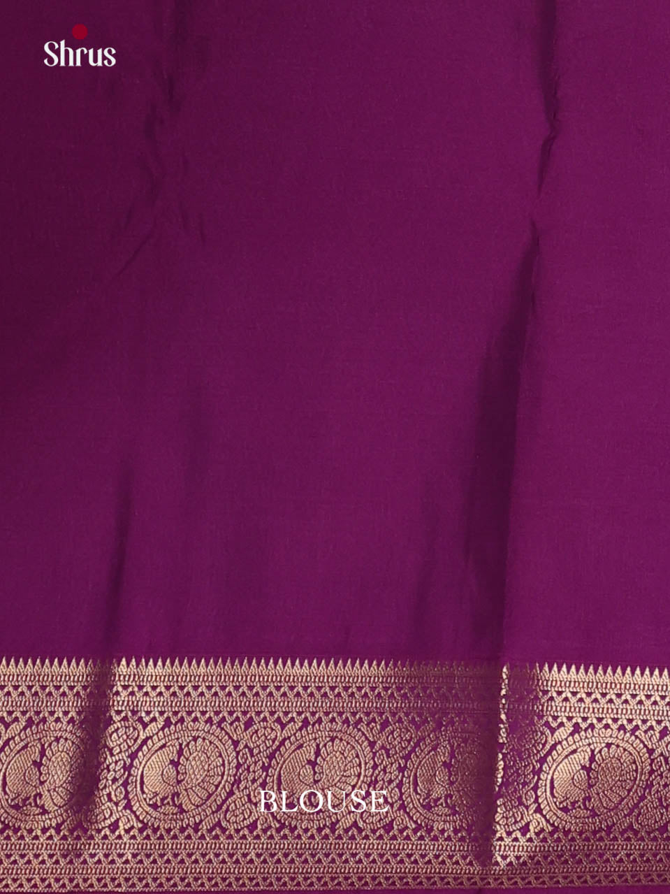 Grey & Violet - Semi Kanchipuram Saree