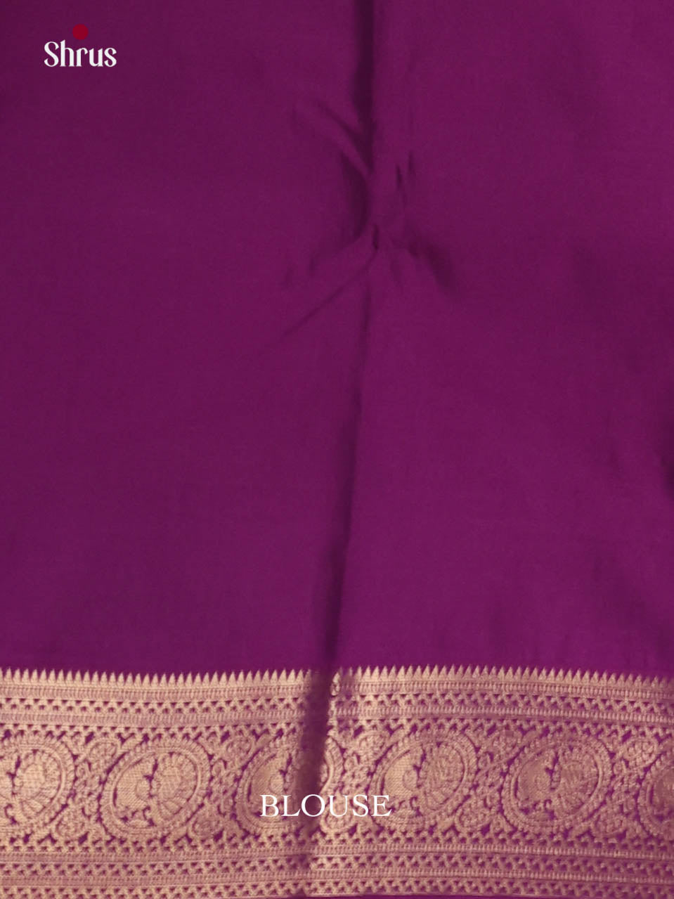 Pastel Blue & Purple- Semi Kanchipuram Saree