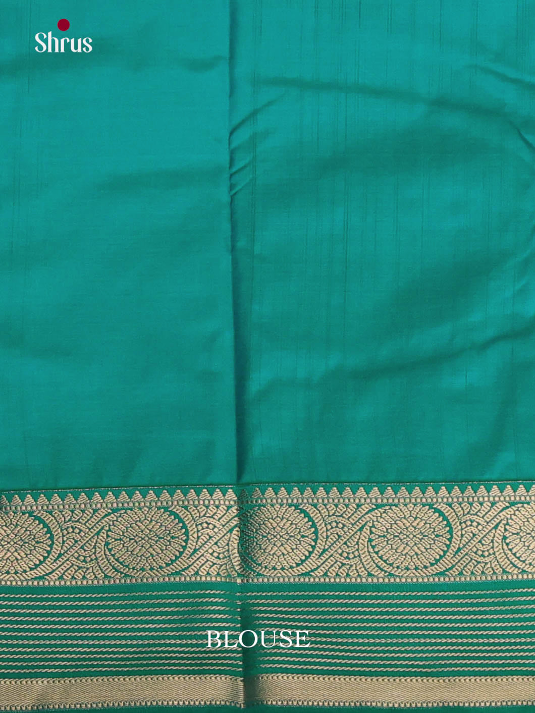 Brown & Green- Semi Kanchipuram Saree