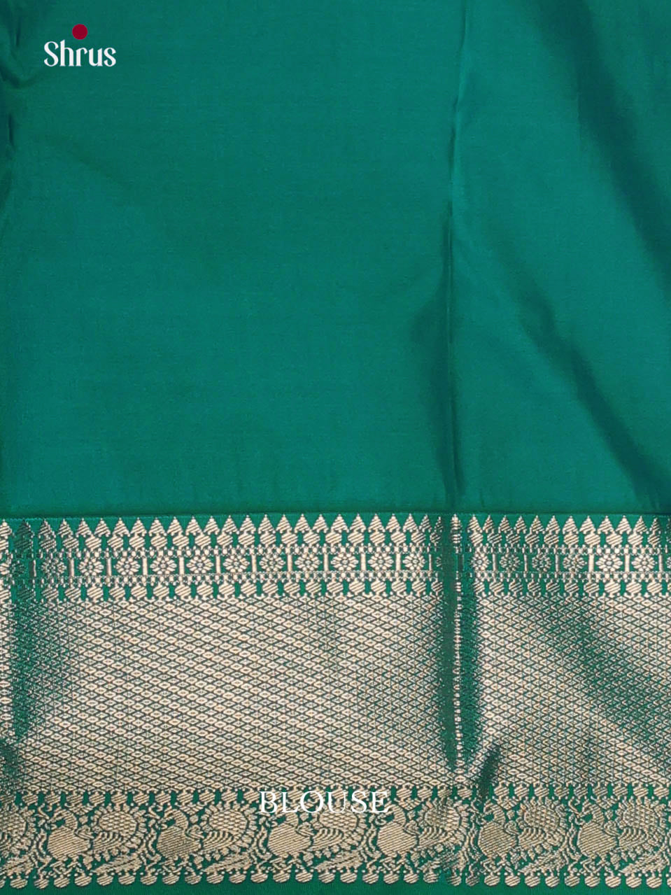 Maroon & Green  - Semi Kanchipuram Saree