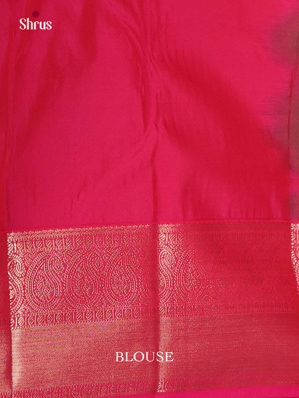 Green & Pink - Semi Kanchipuram Saree