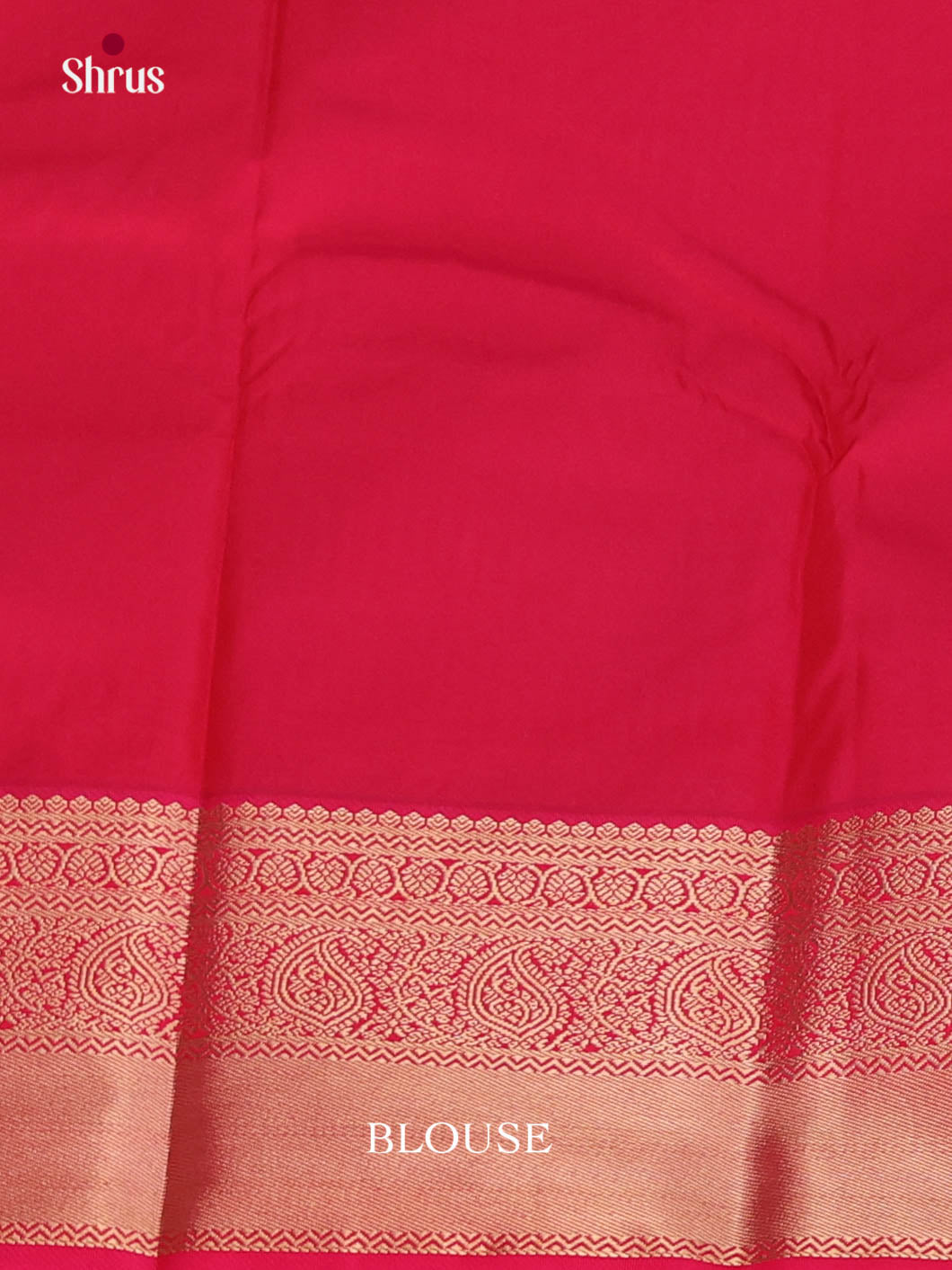 Blue & Pink - Semi Kanchipuram Saree