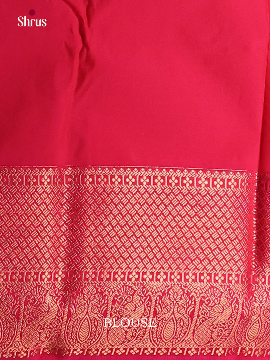 DKS03229 - Semi Kanchipuram Saree - Shop on Shrus.com