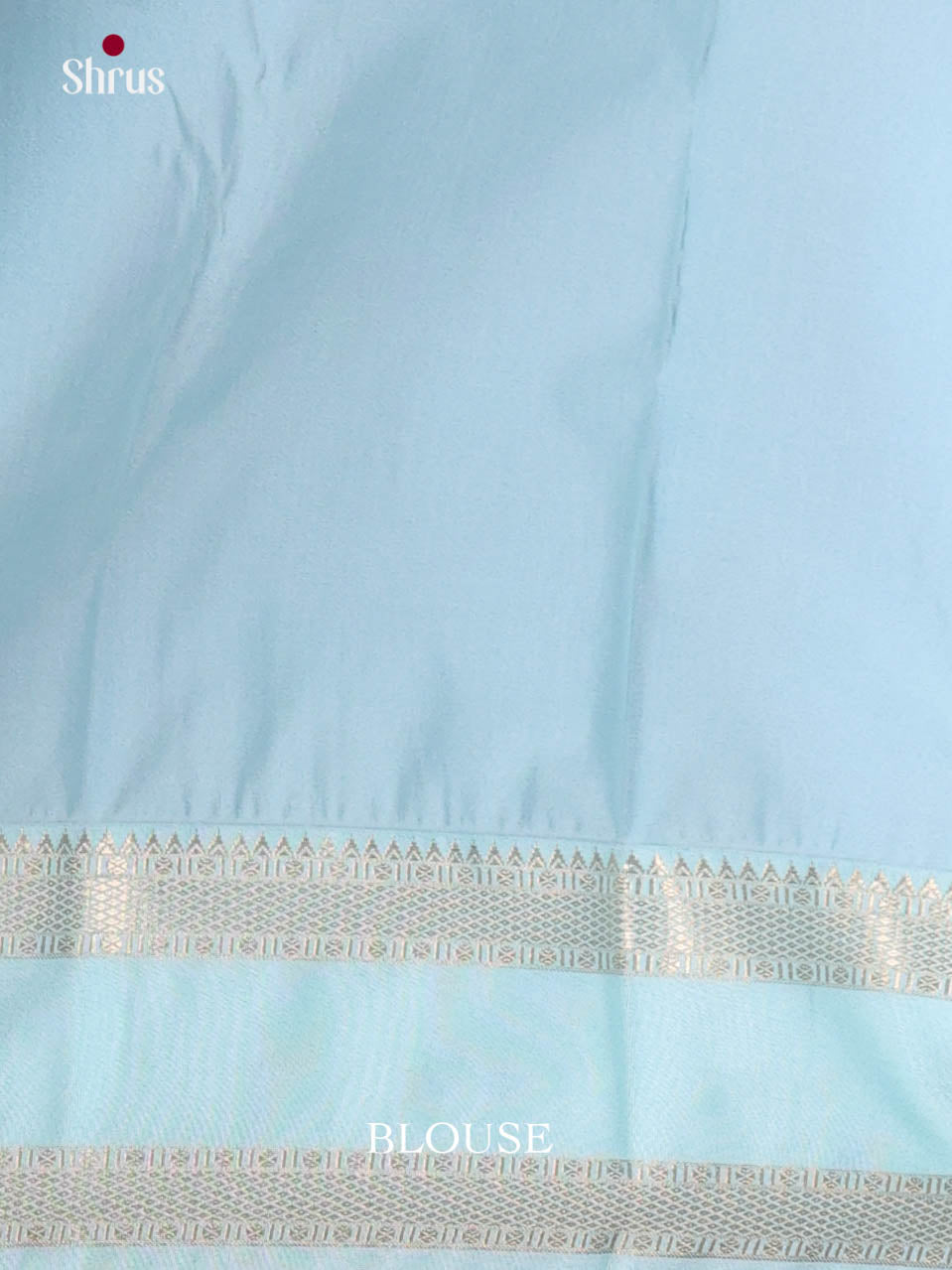 Blue & Light Blue - Semi Kanchipuram Saree