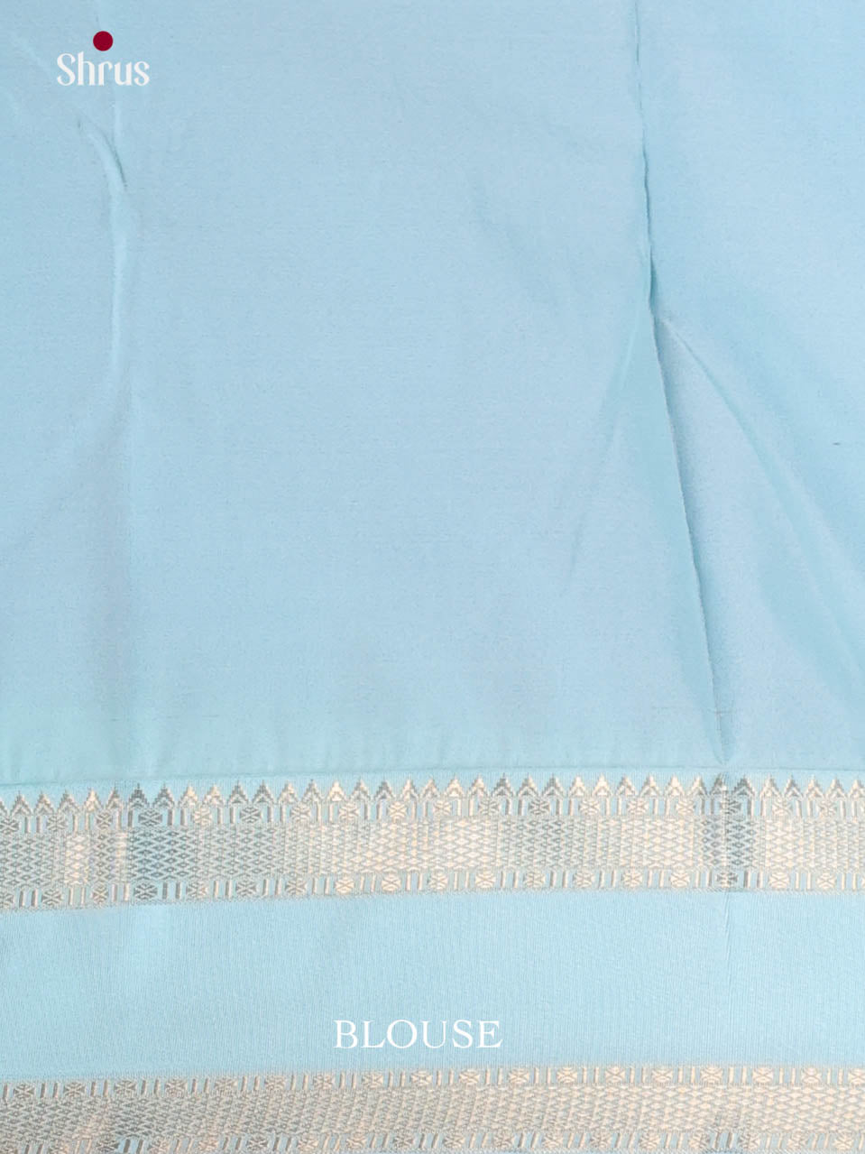 Blue & Light Blue- Semi Kanchipuram Saree