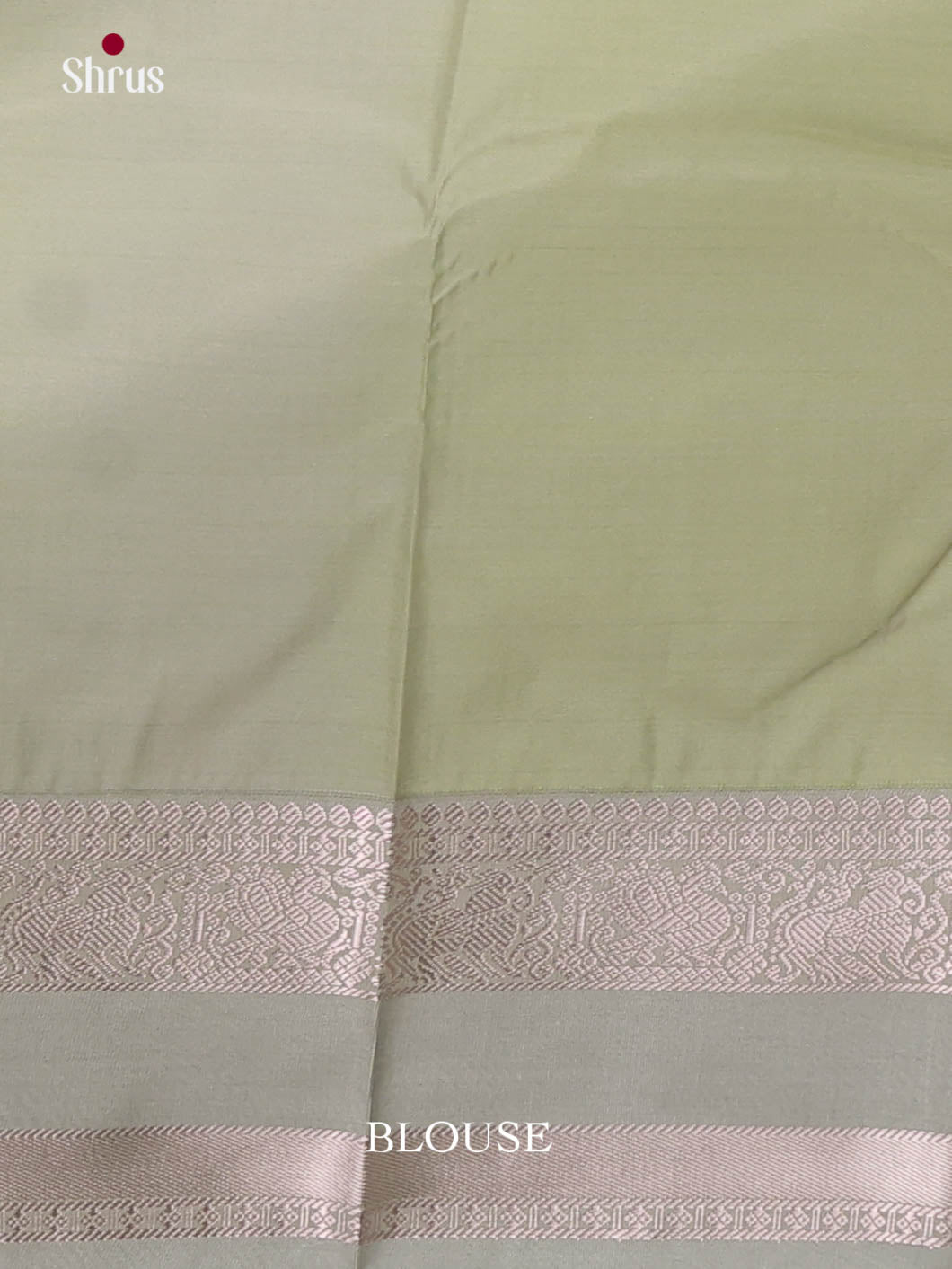 Pastel Green & Elachi Green- Semi Kanchipuram Saree