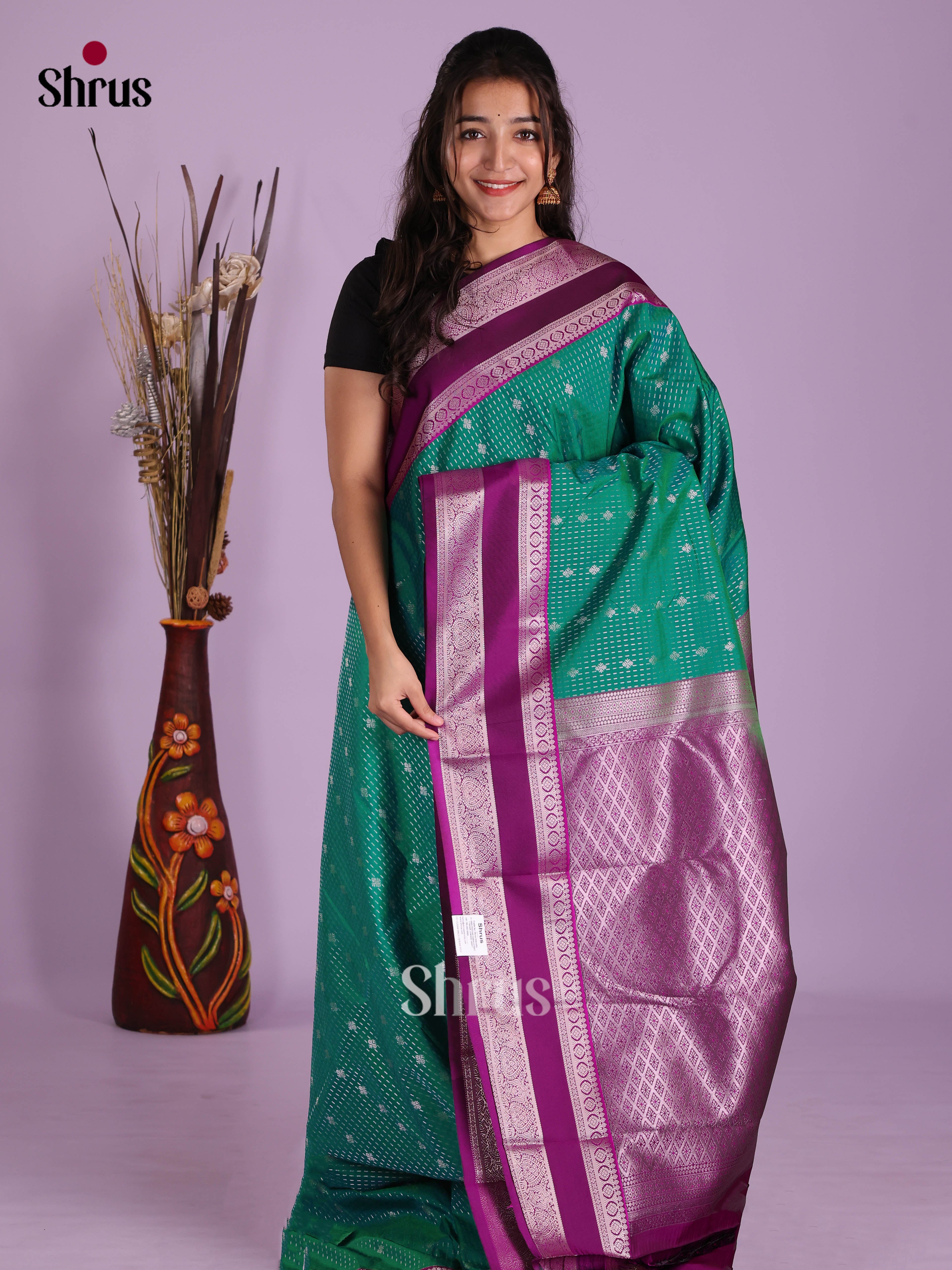DKS03300 - Semi Kanchipuram Saree