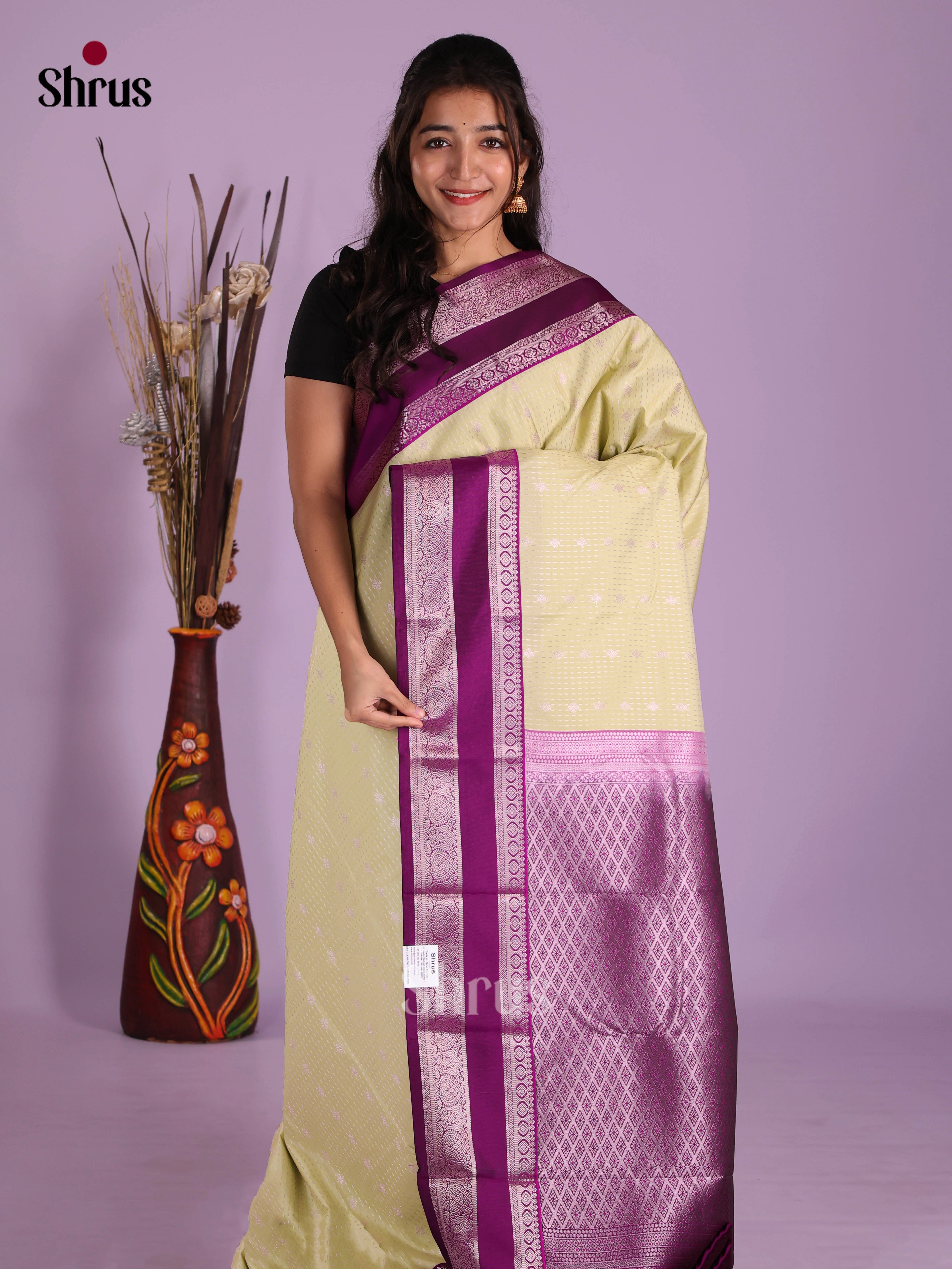 DKS03303 - Semi Kanchipuram Saree