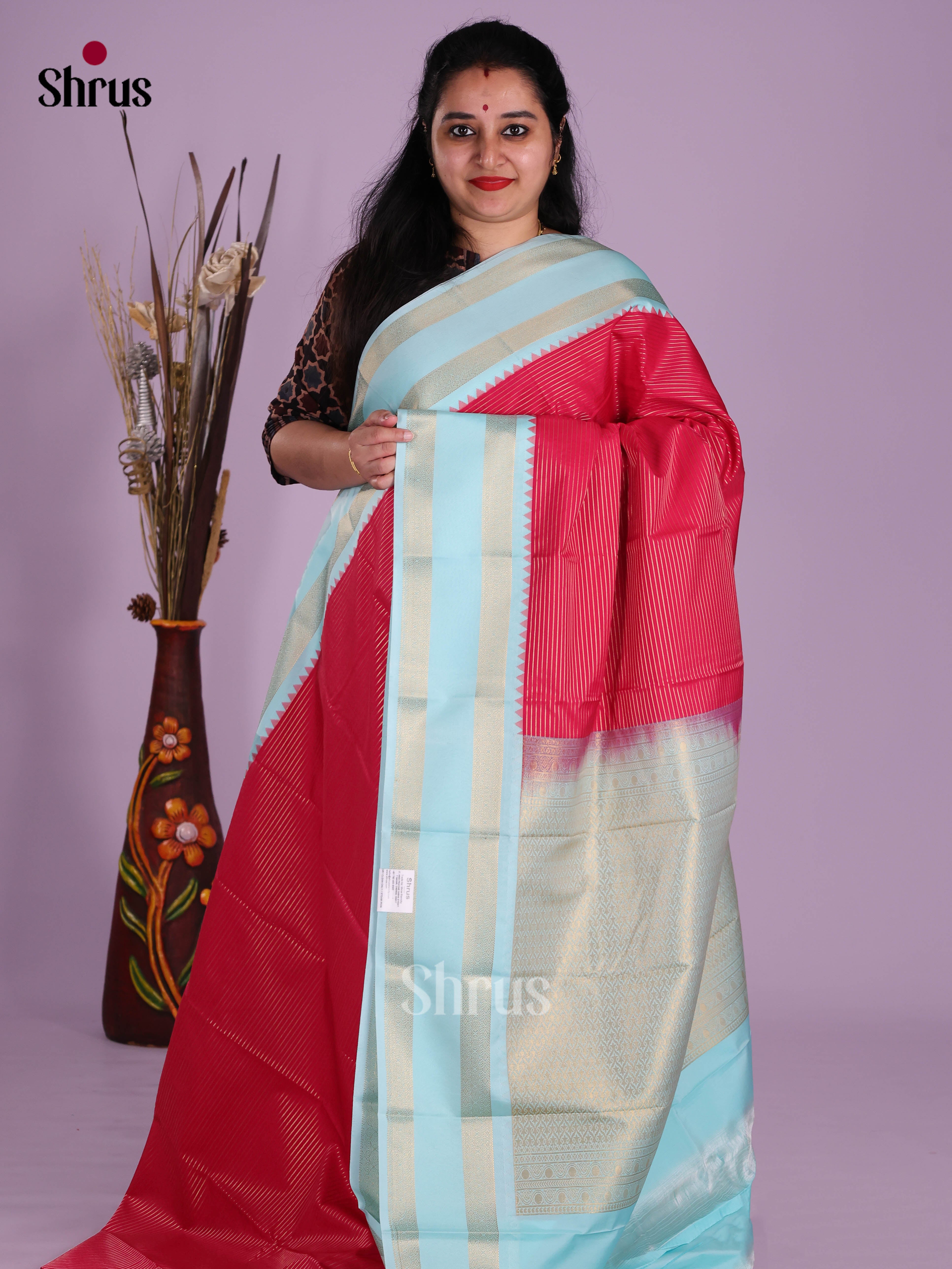 DKS03327 - Semi Kanchipuram Saree