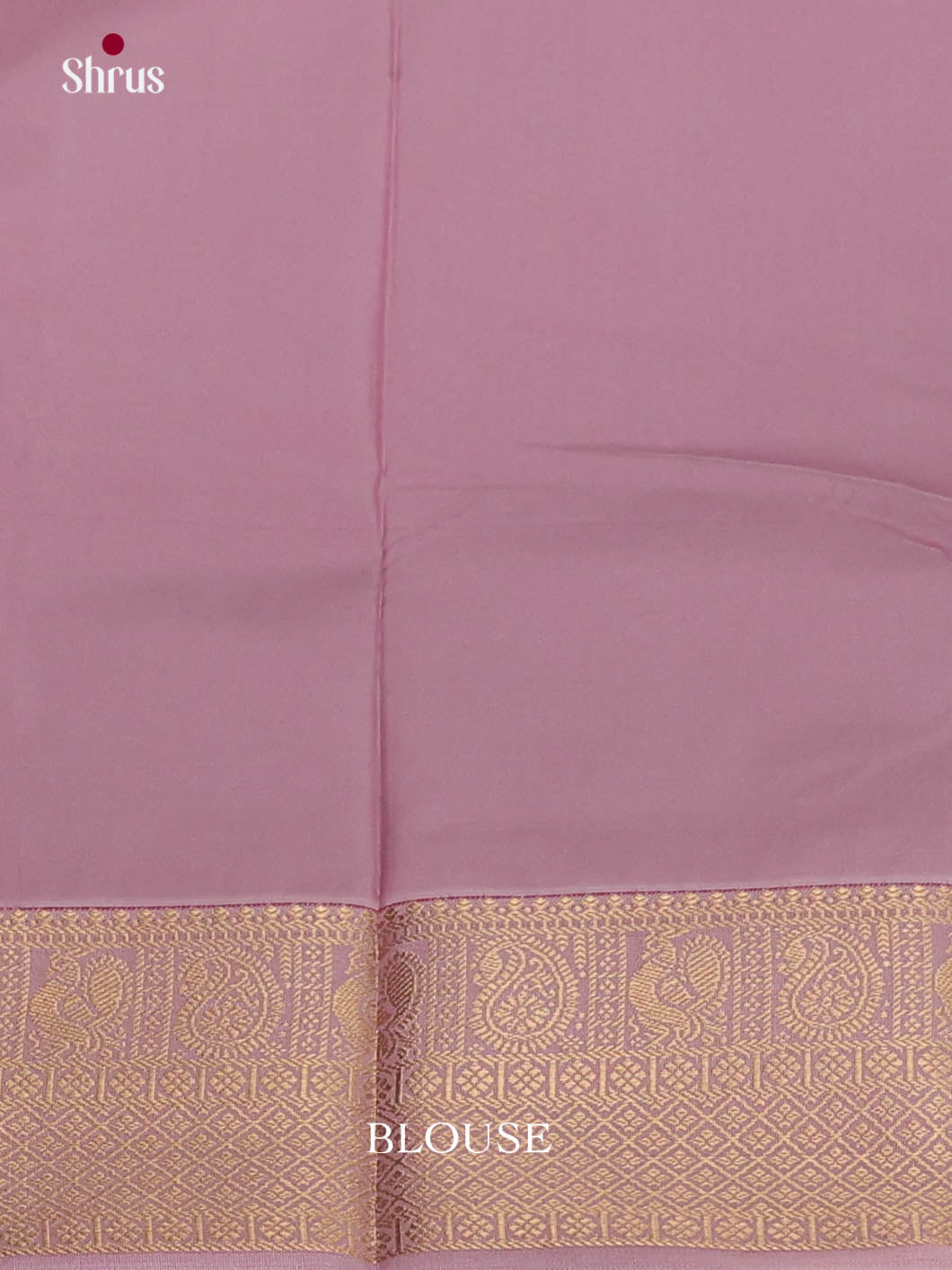 Dark Green & Lavender- Semi Kanchipuram Saree