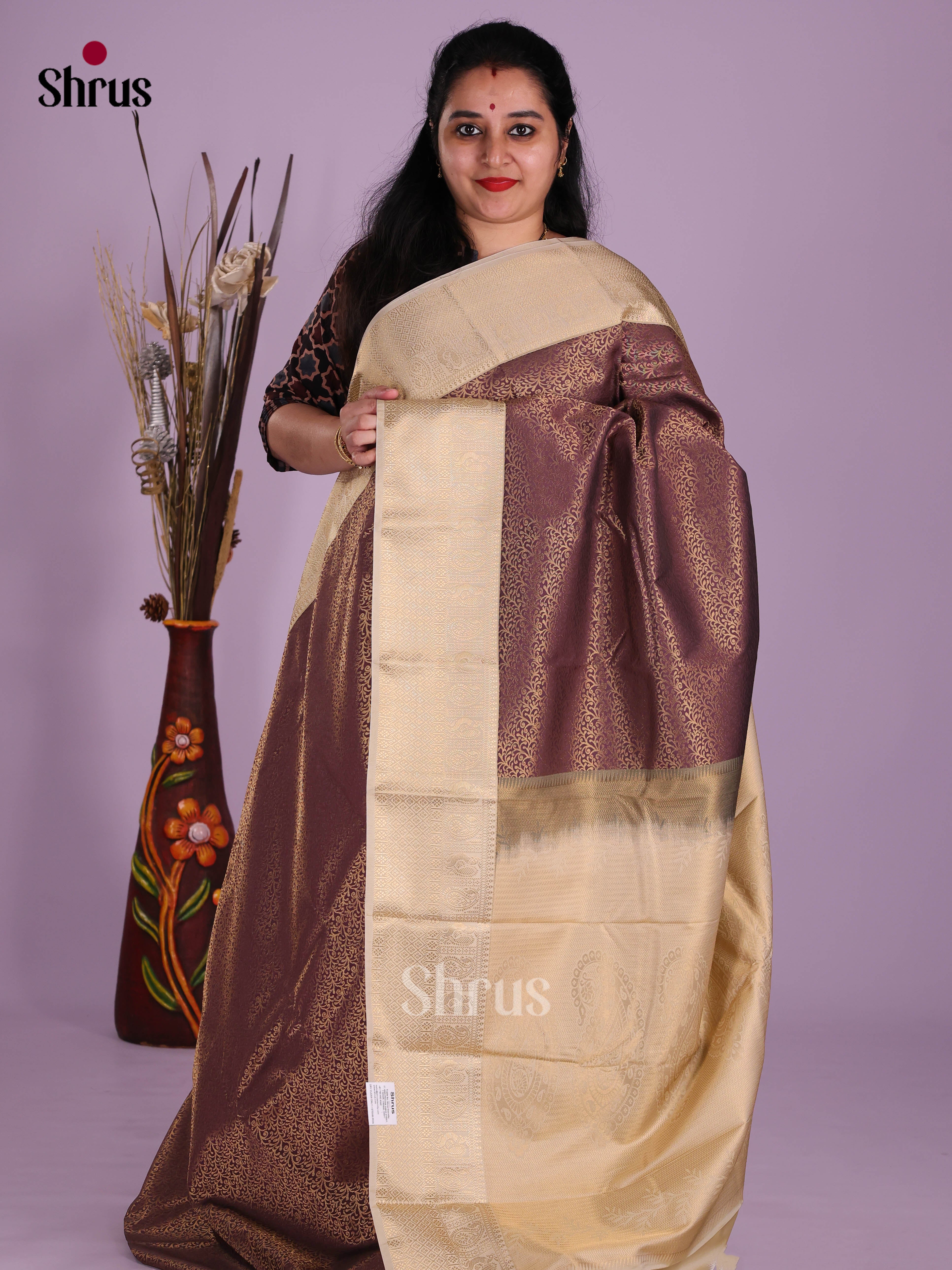 DKS03430 - Semi Kanchipuram Saree