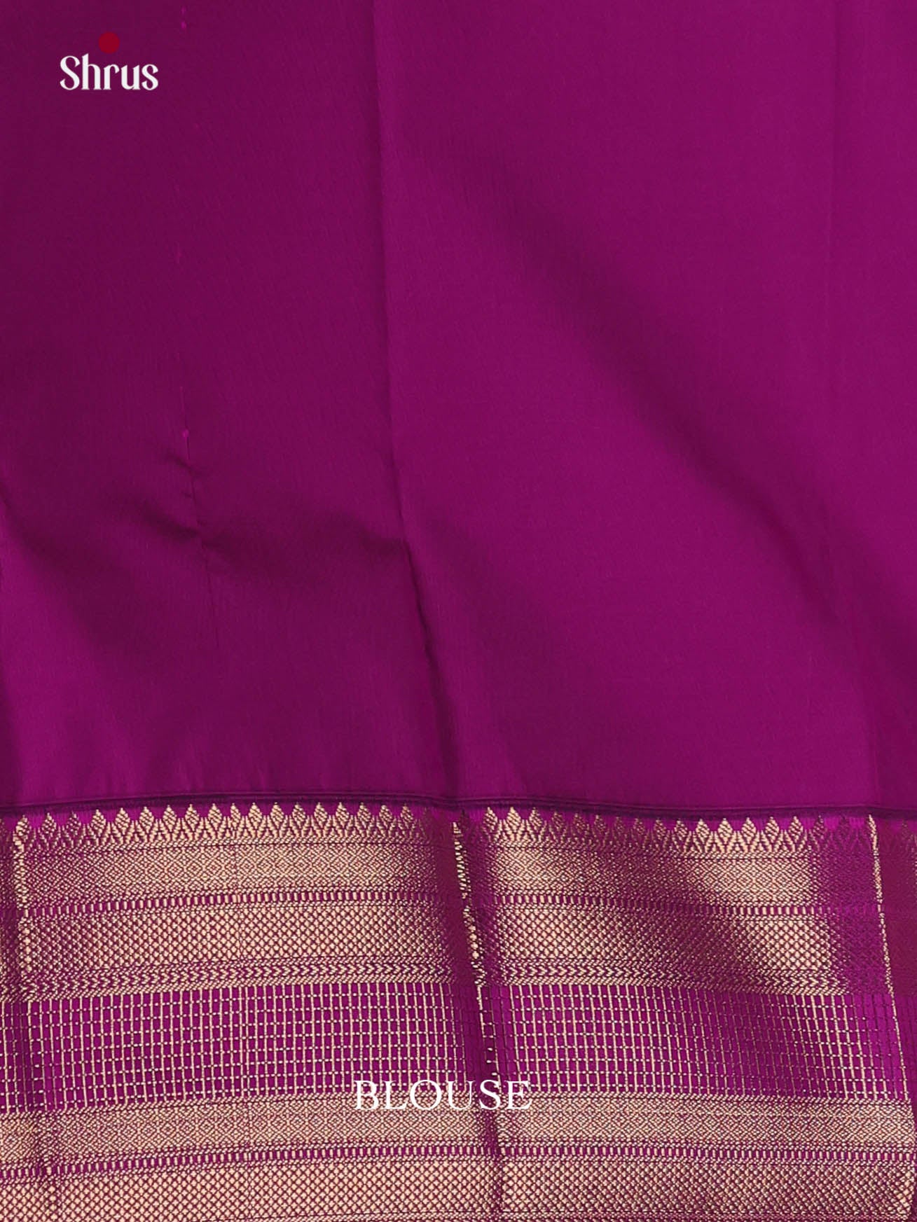 Light Green & Purple - Semi Kanchipuram Saree